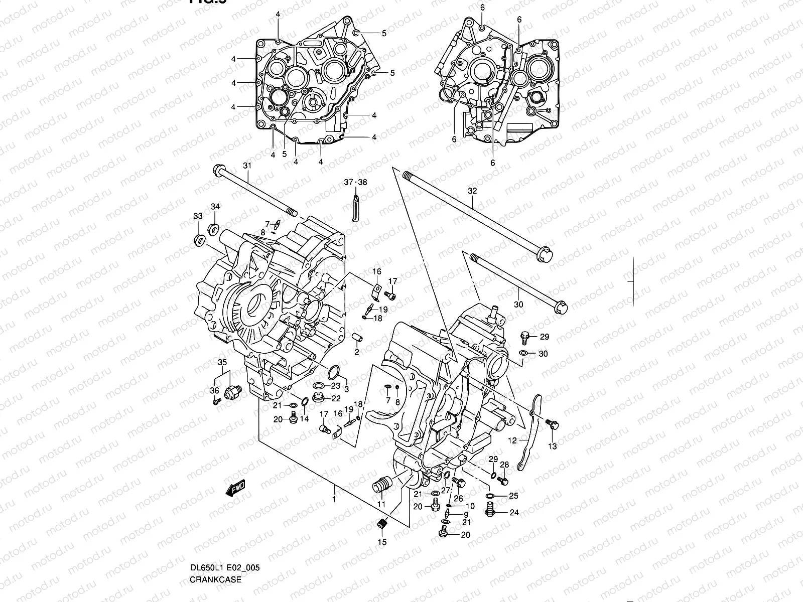 5 - CRANKCASE