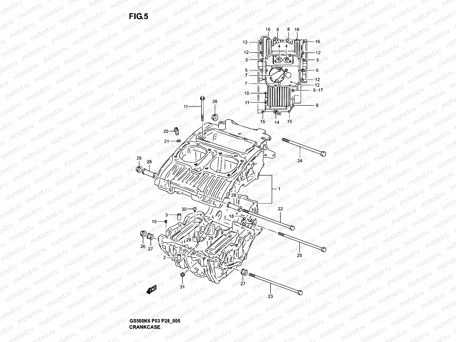 5 - CRANKCASE