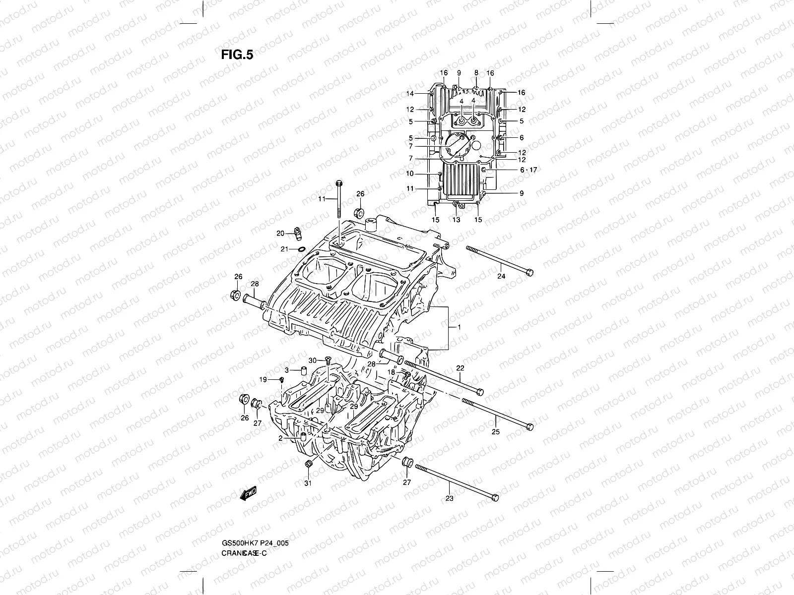 5 - CRANKCASE