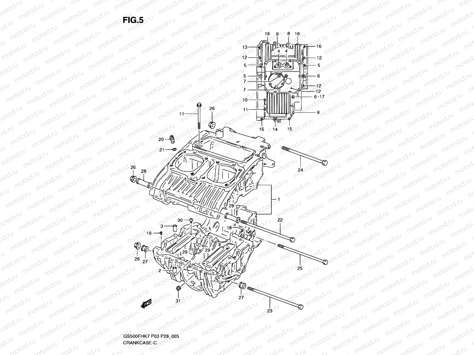 5 - CRANKCASE