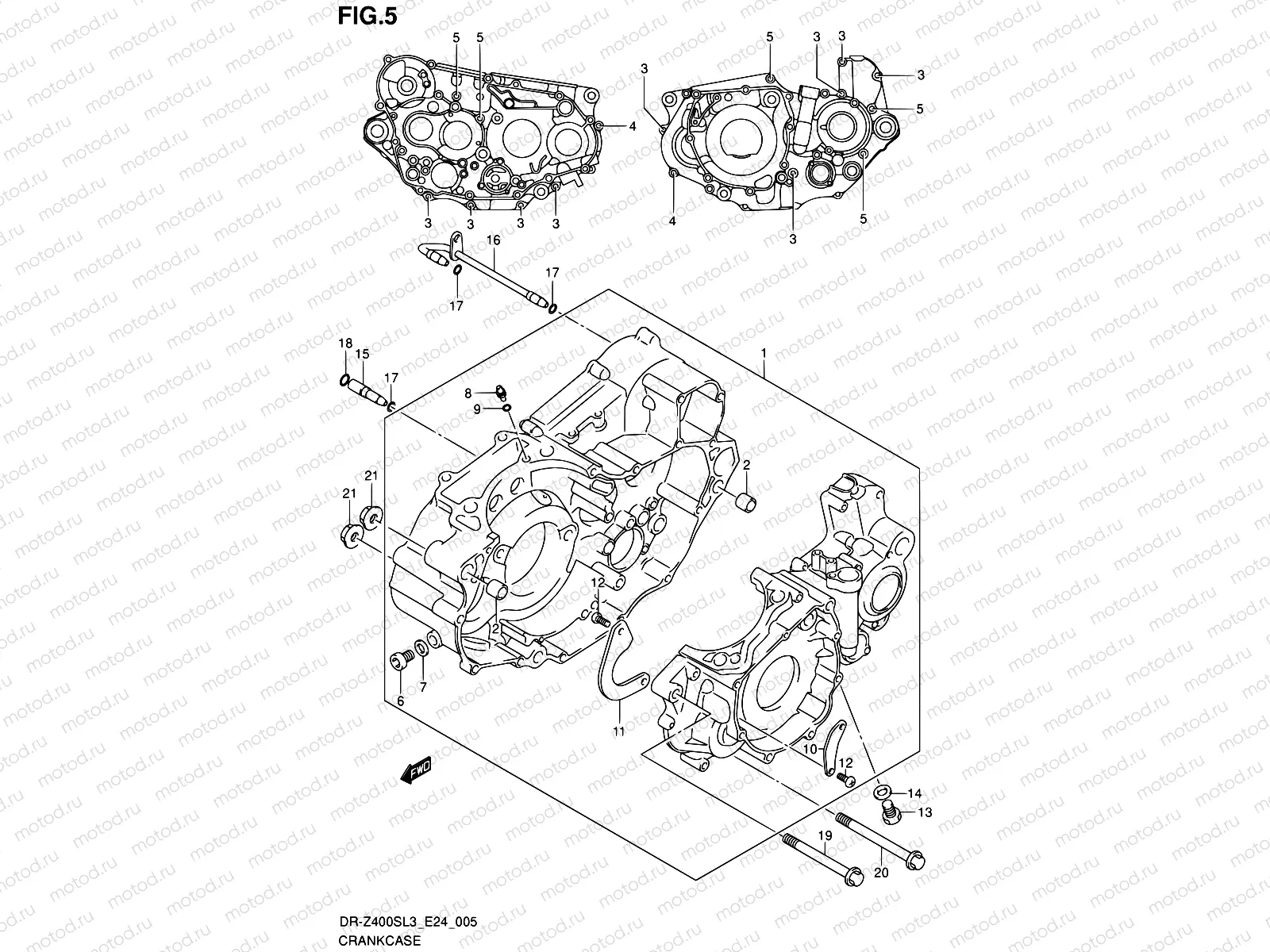5 - CRANKCASE