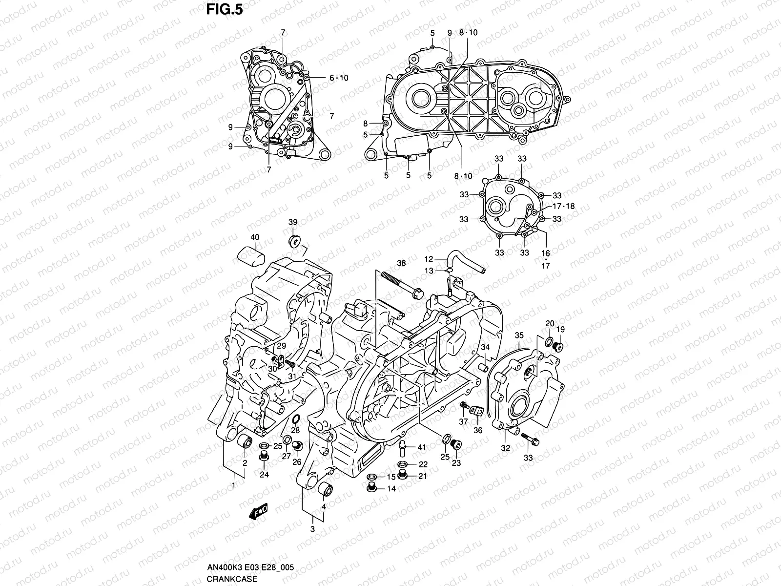 5 - CRANKCASE