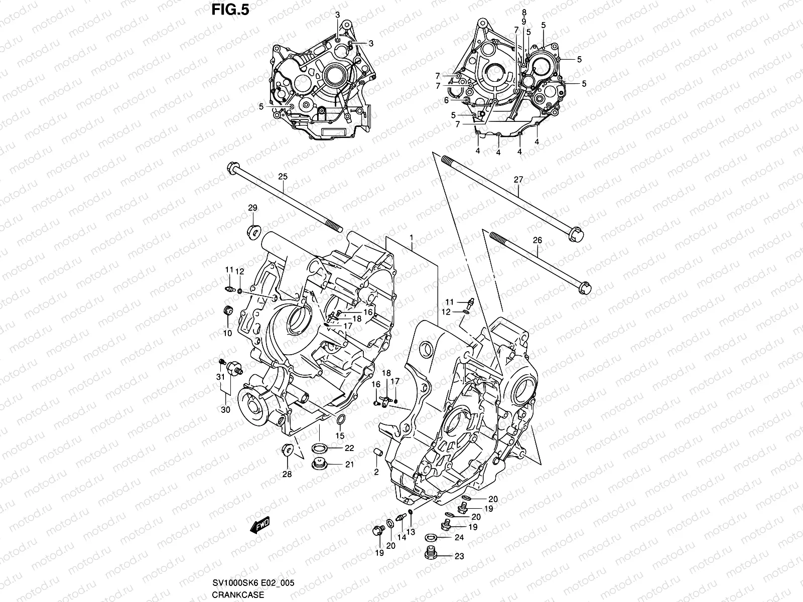 5 - CRANKCASE