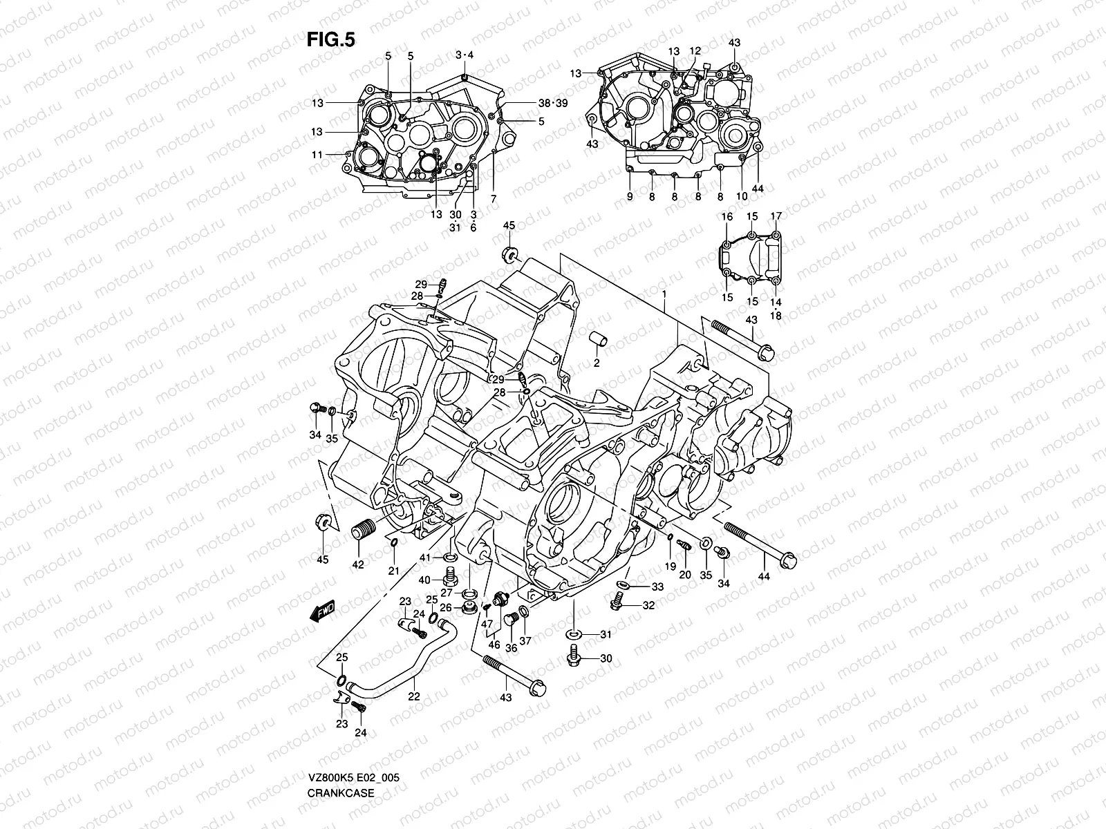 5 - CRANKCASE