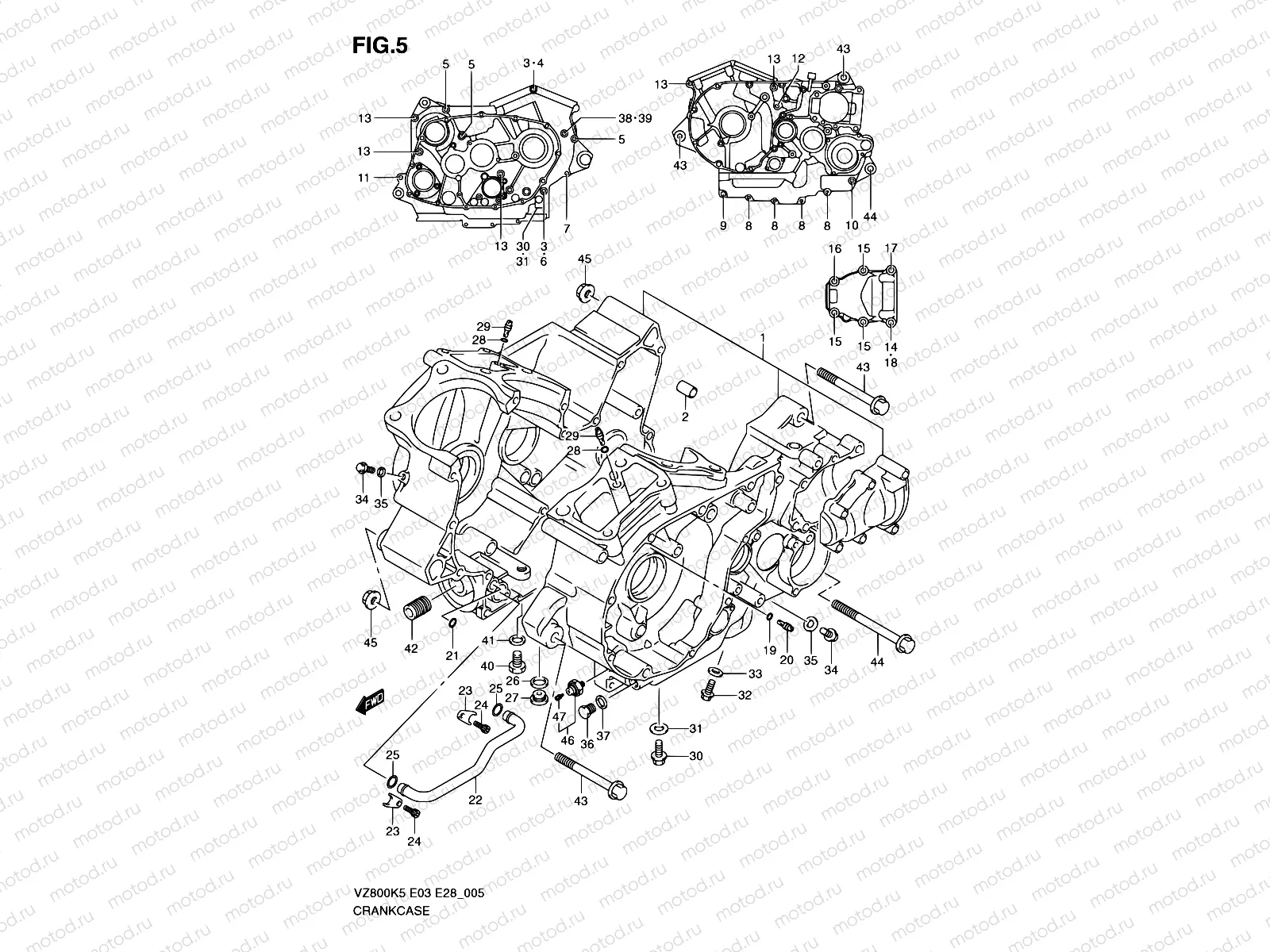 5 - CRANKCASE