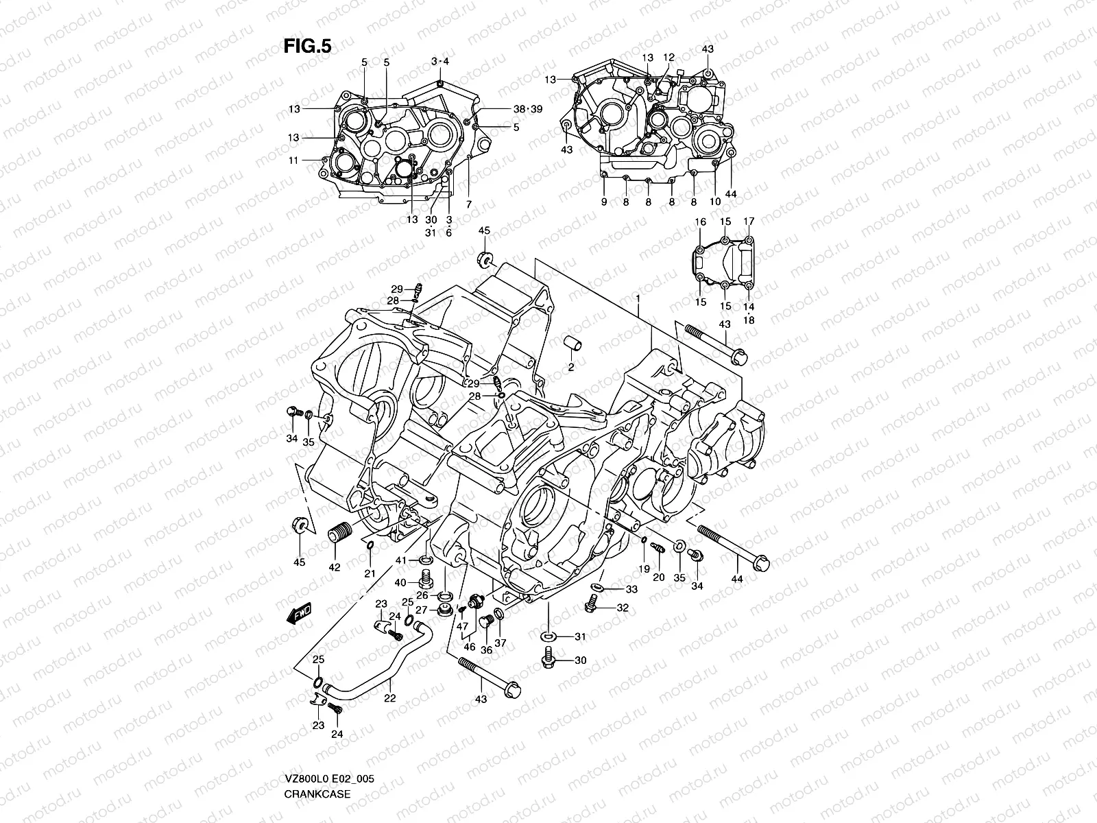 5 - CRANKCASE