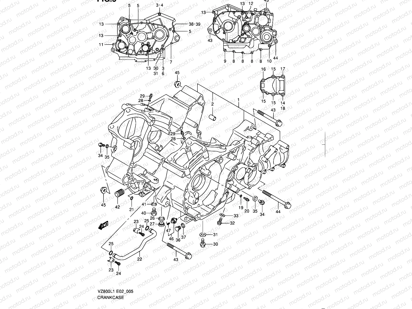 5 - CRANKCASE