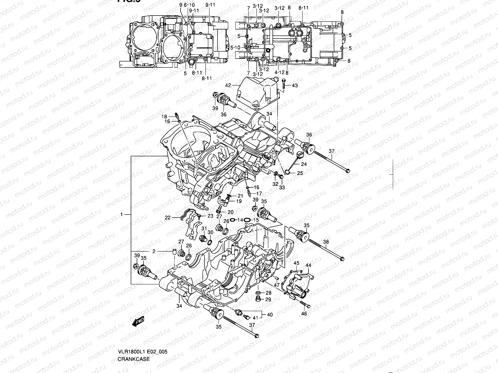 5 - CRANKCASE