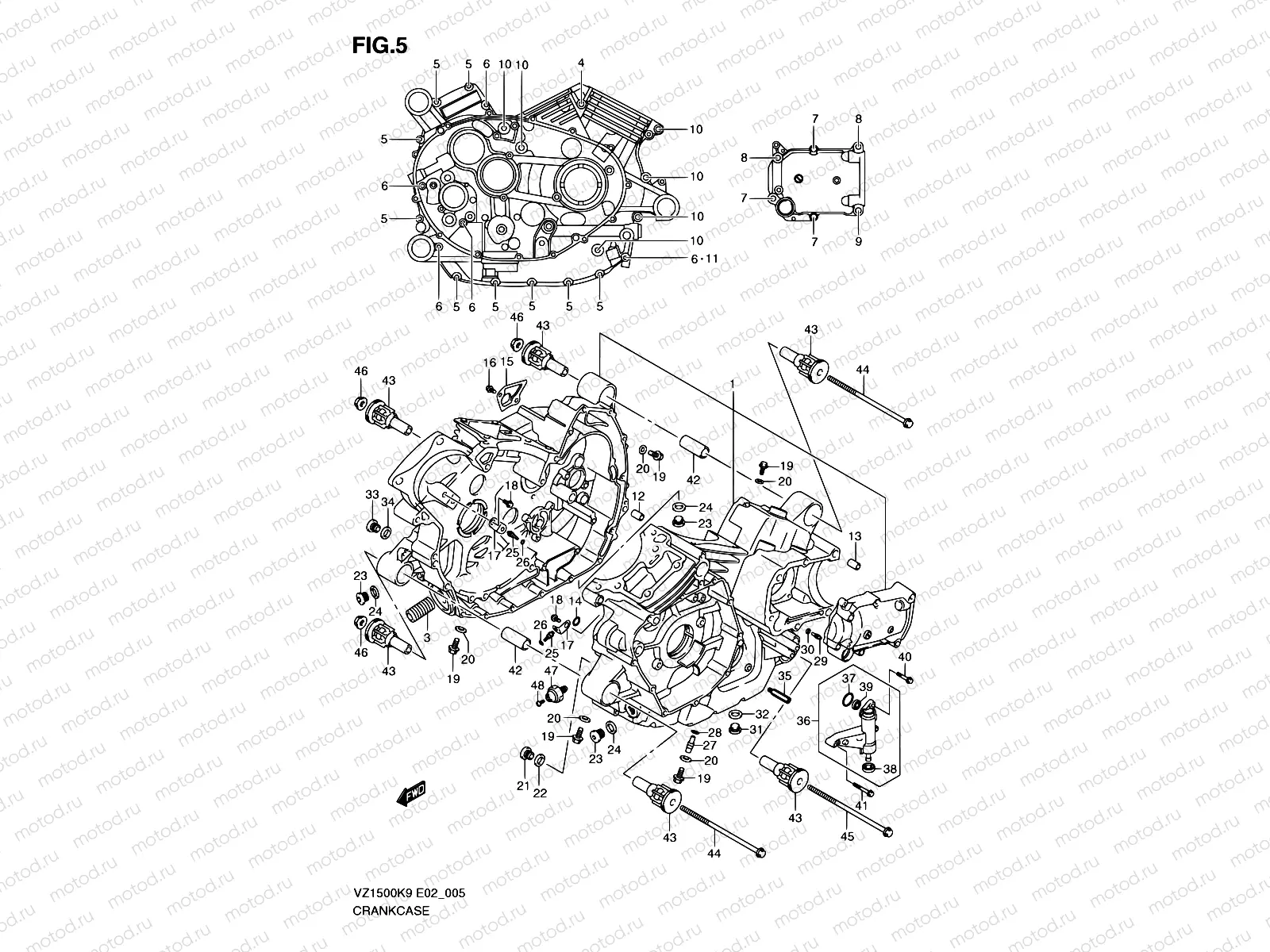5 - CRANKCASE