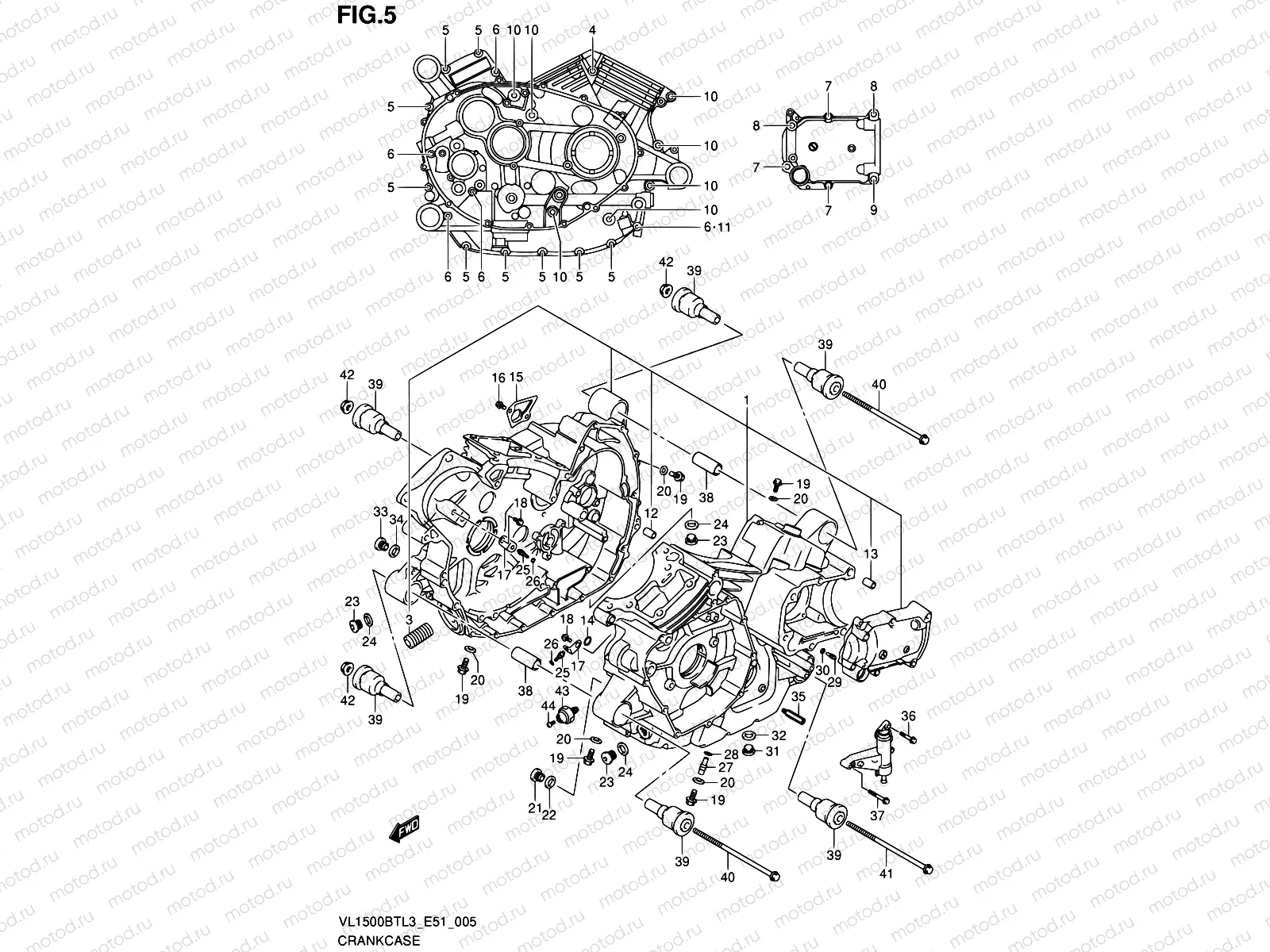 5 - CRANKCASE