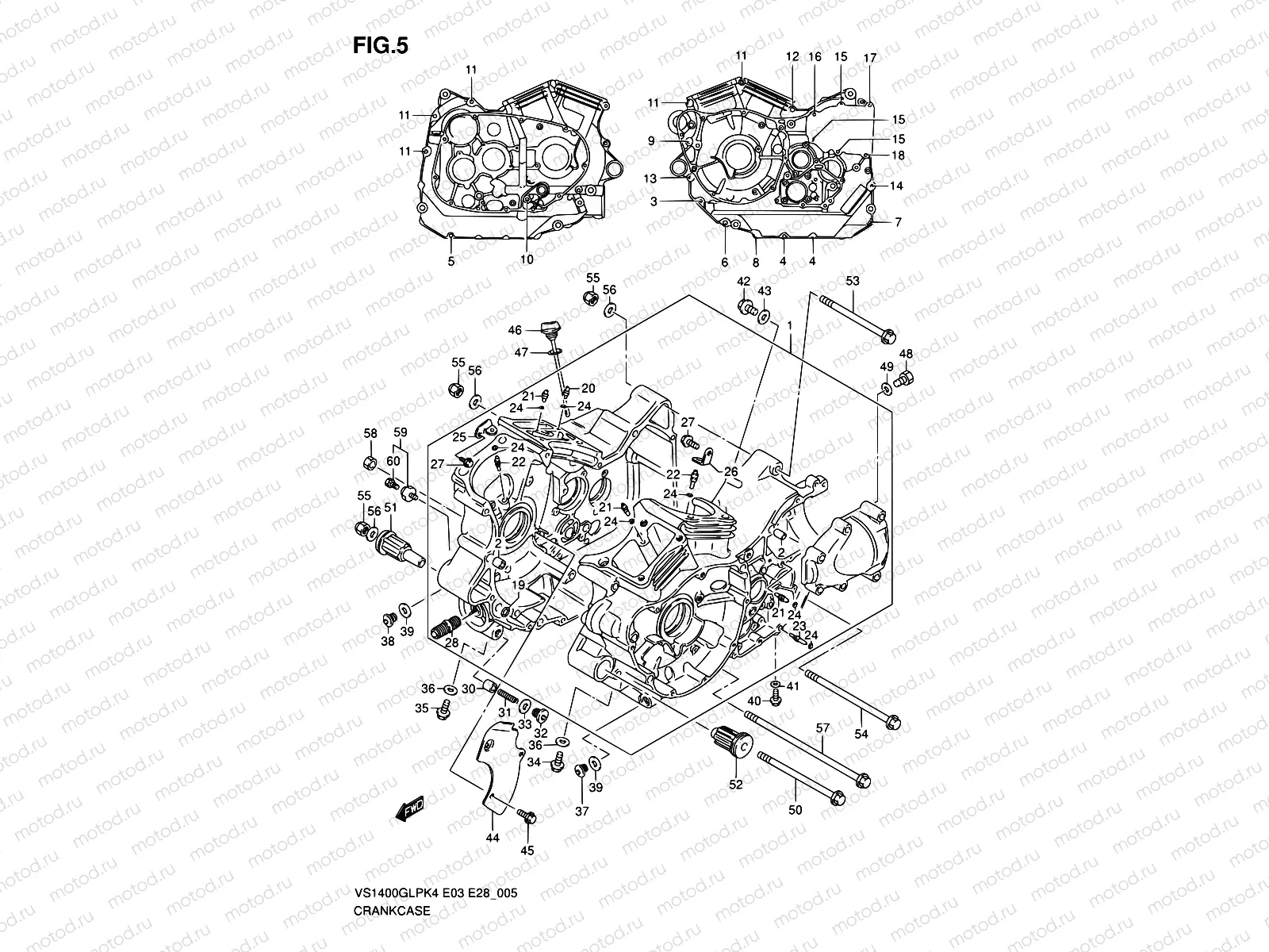 5 - CRANKCASE