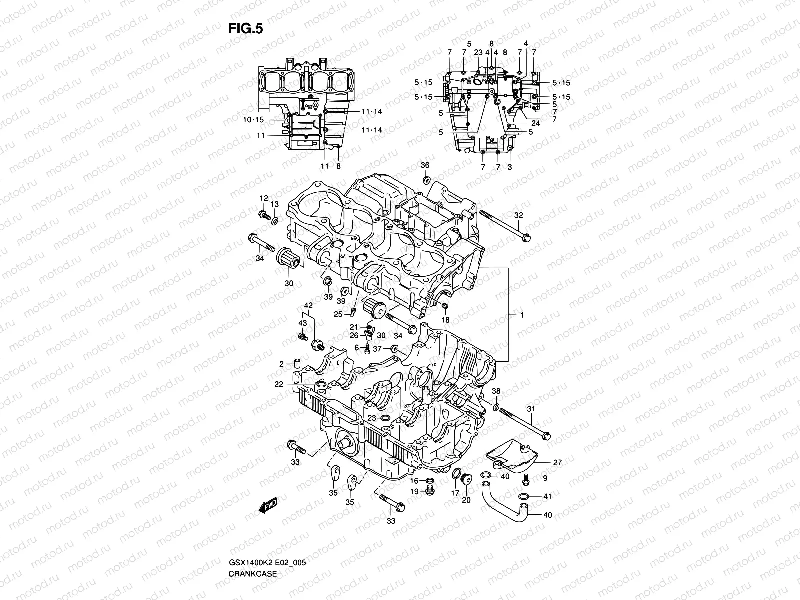 5 - CRANKCASE
