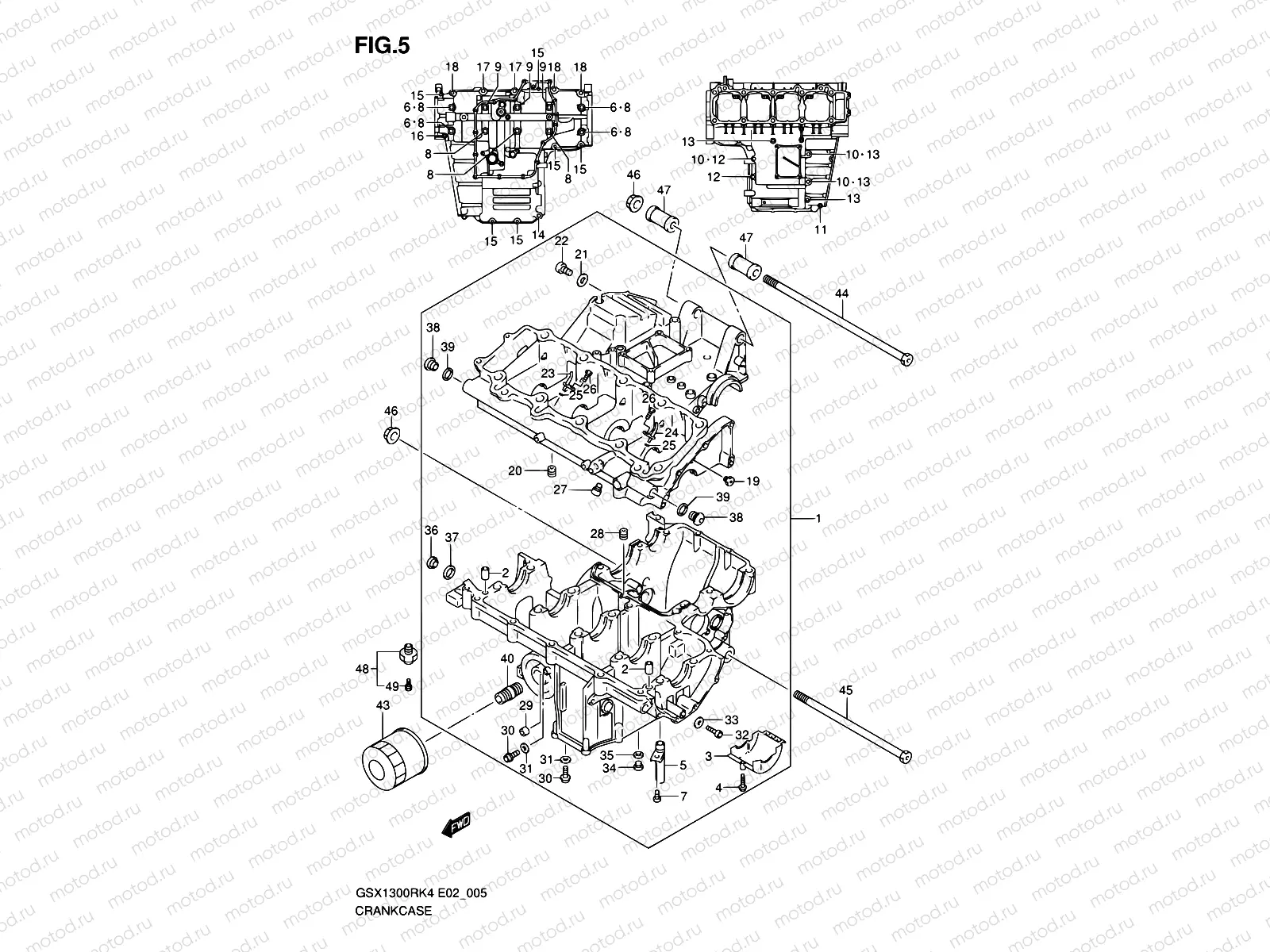 5 - CRANKCASE