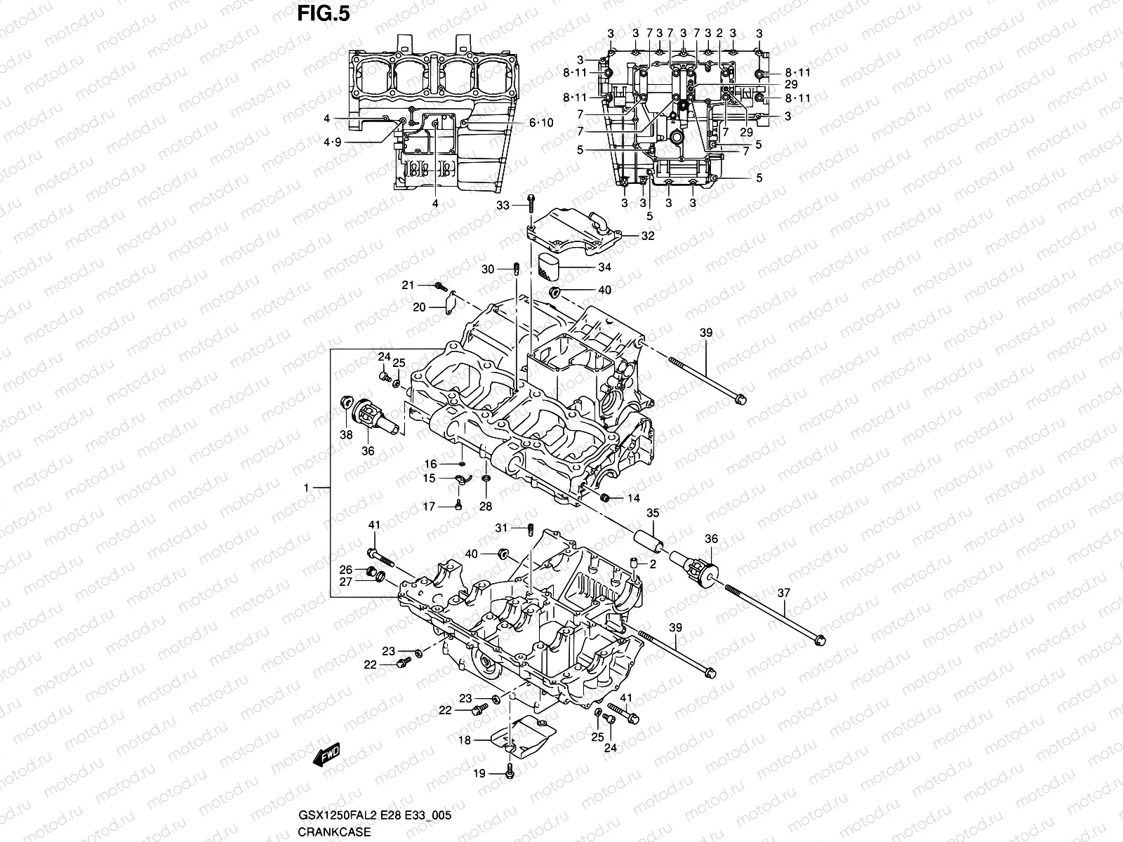 5 - CRANKCASE
