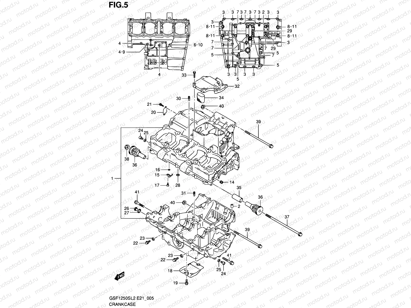 5 - CRANKCASE