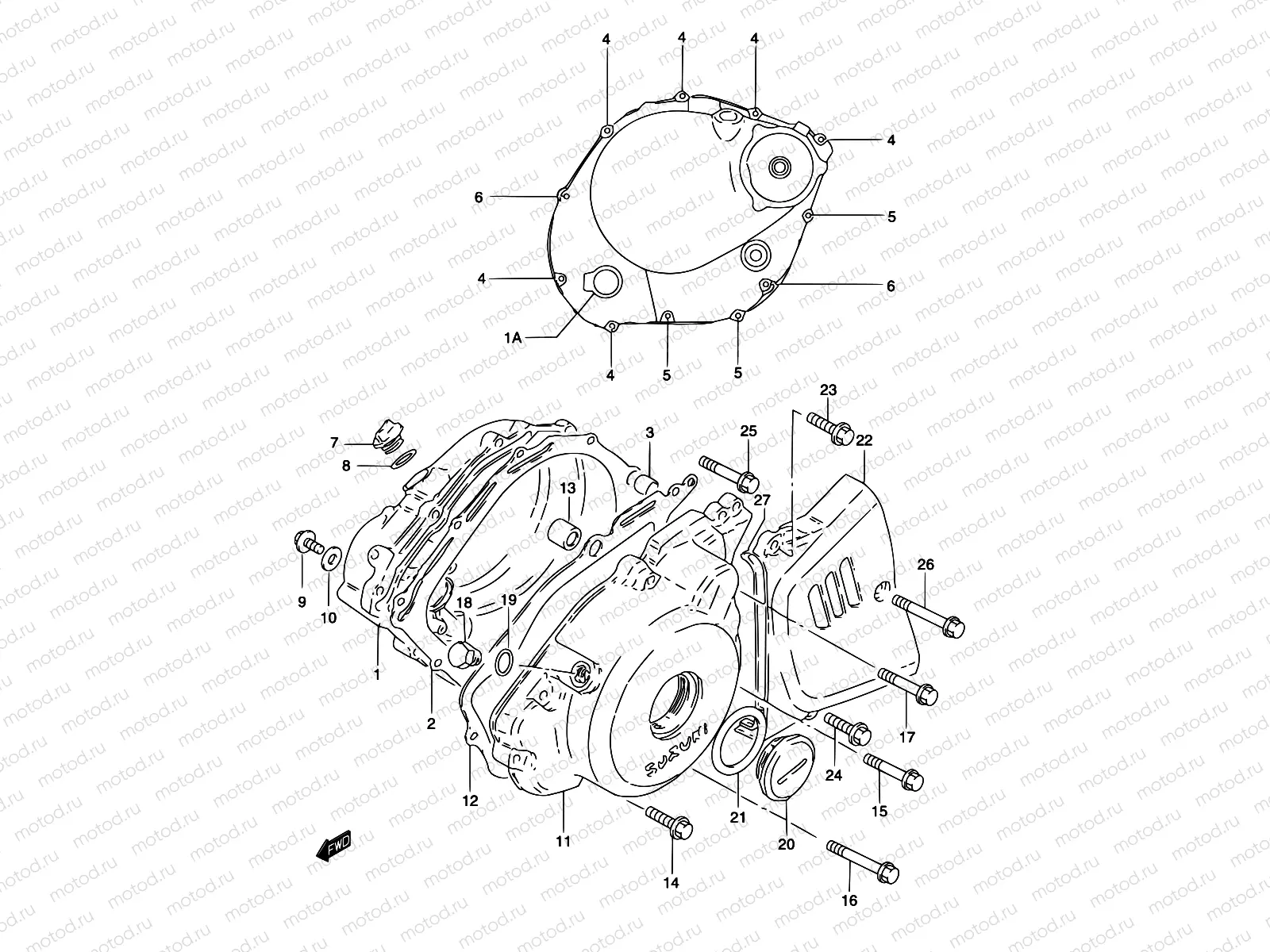 5 - CRANKCASE COVER