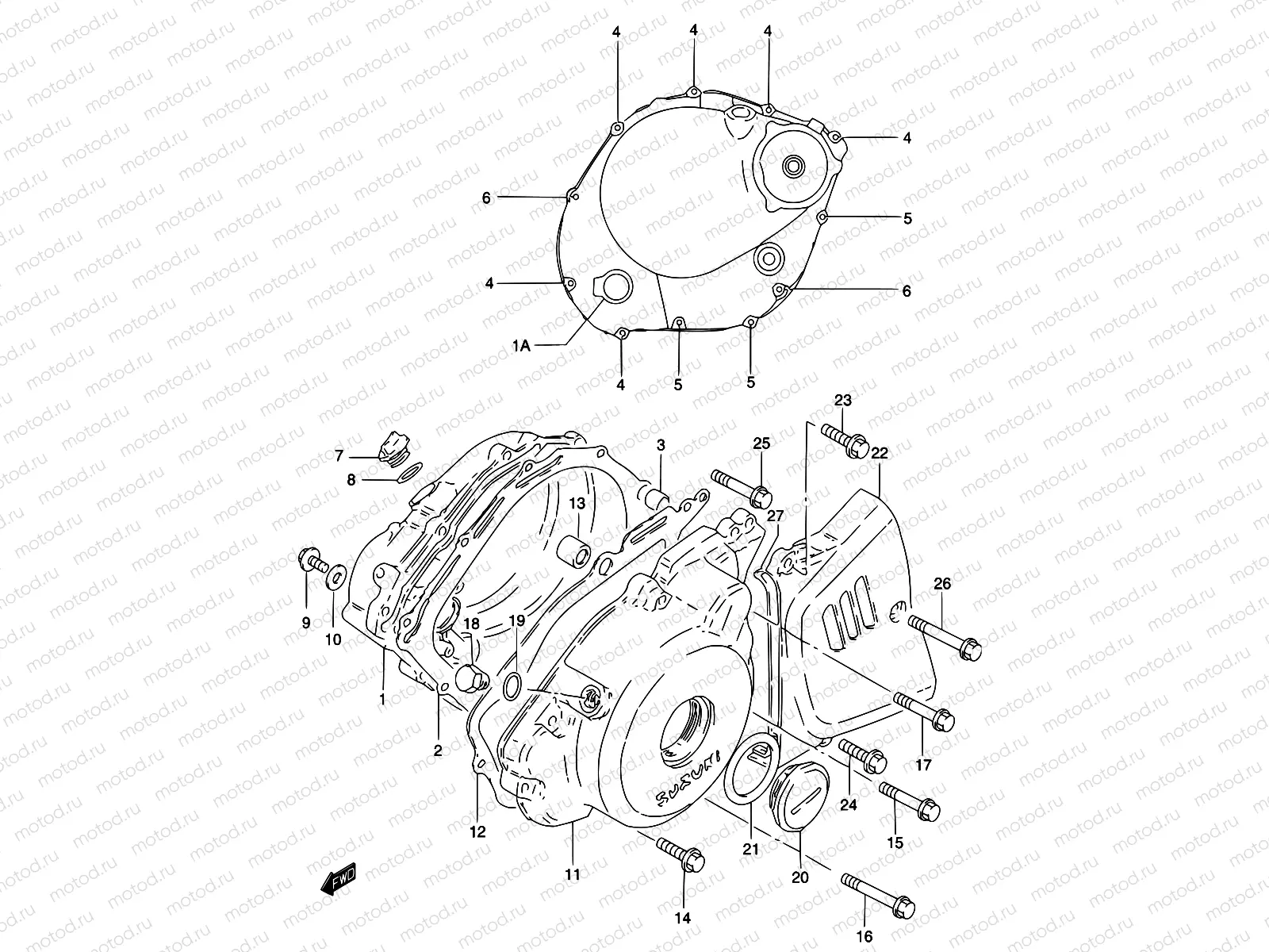 5 - CRANKCASE COVER