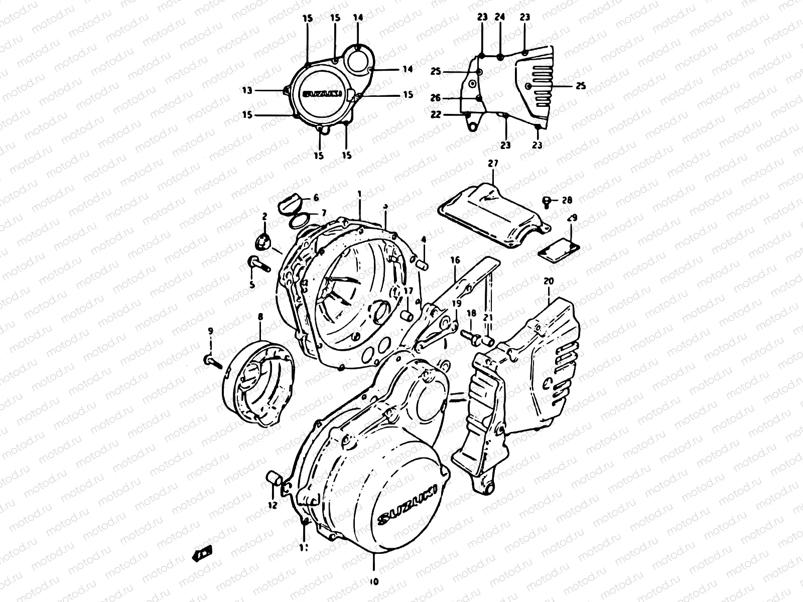 5 - CRANKCASE COVER