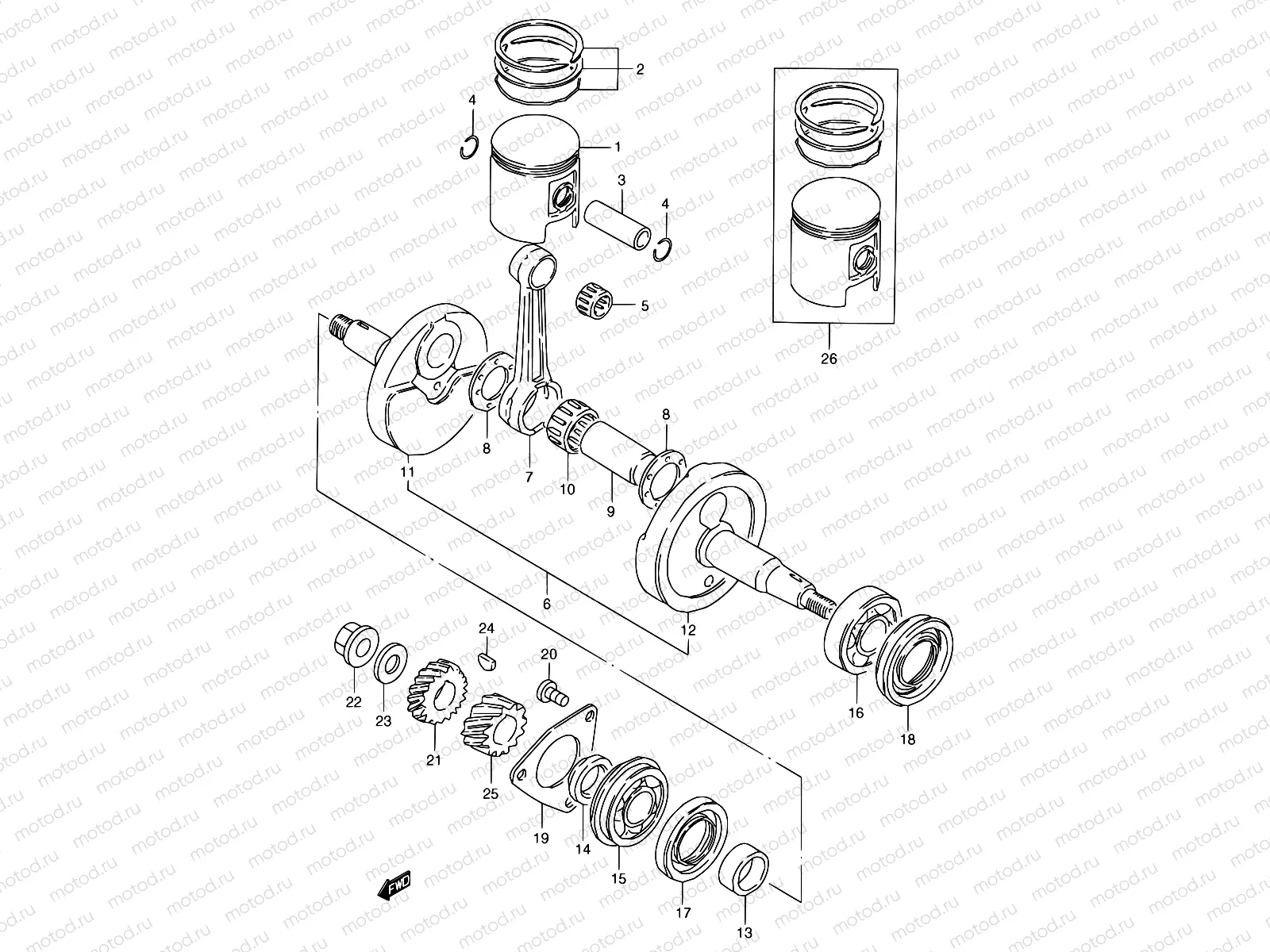 5 - CRANKSHAFT