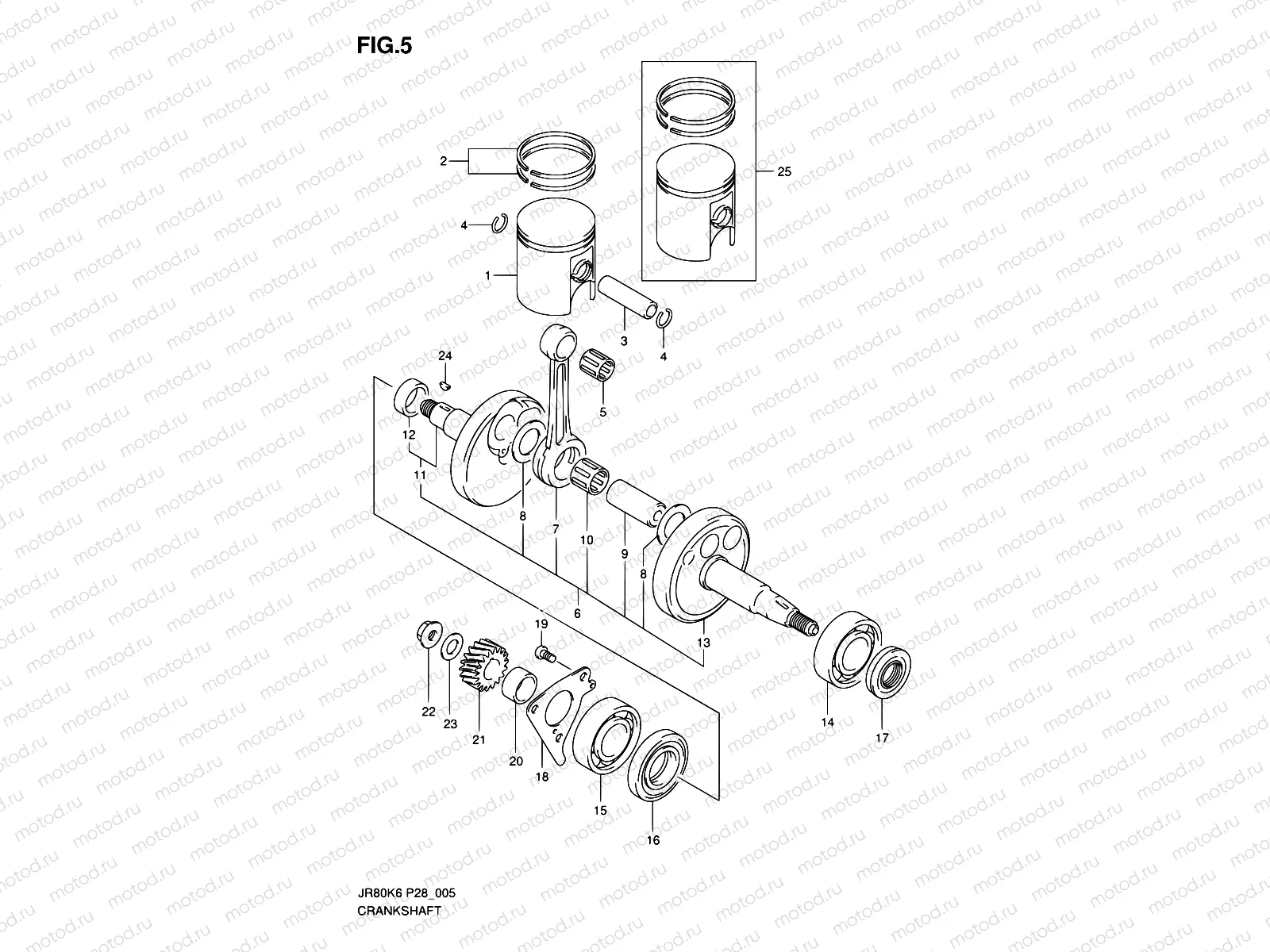 5 - CRANKSHAFT