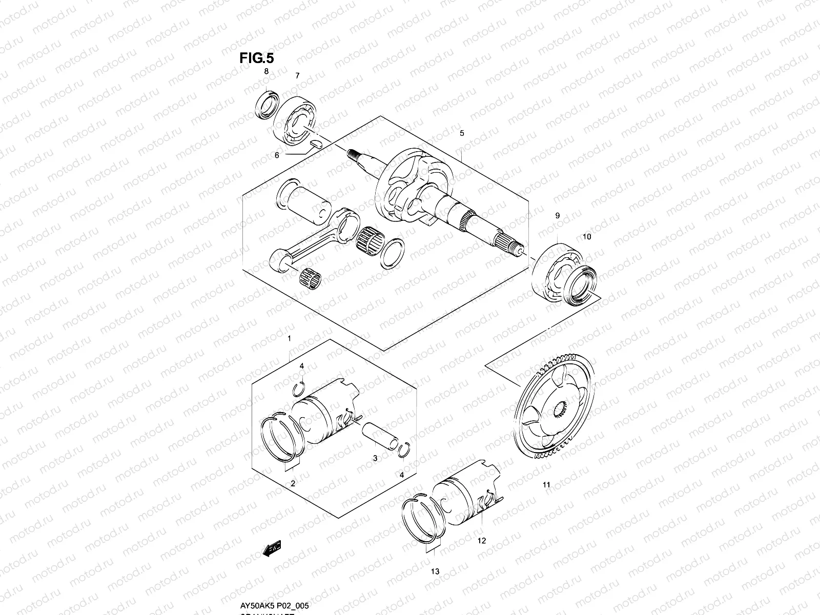 5 - CRANKSHAFT