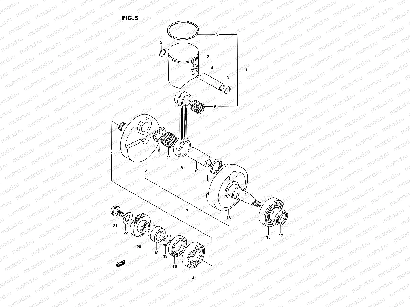 5 - CRANKSHAFT