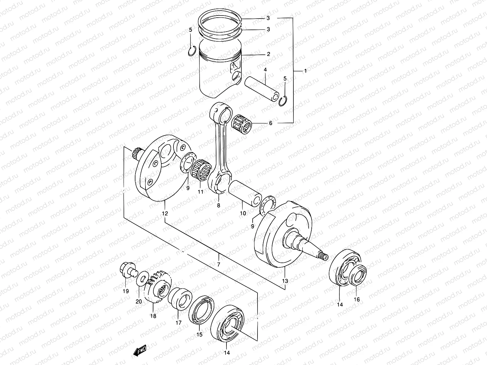 5 - CRANKSHAFT