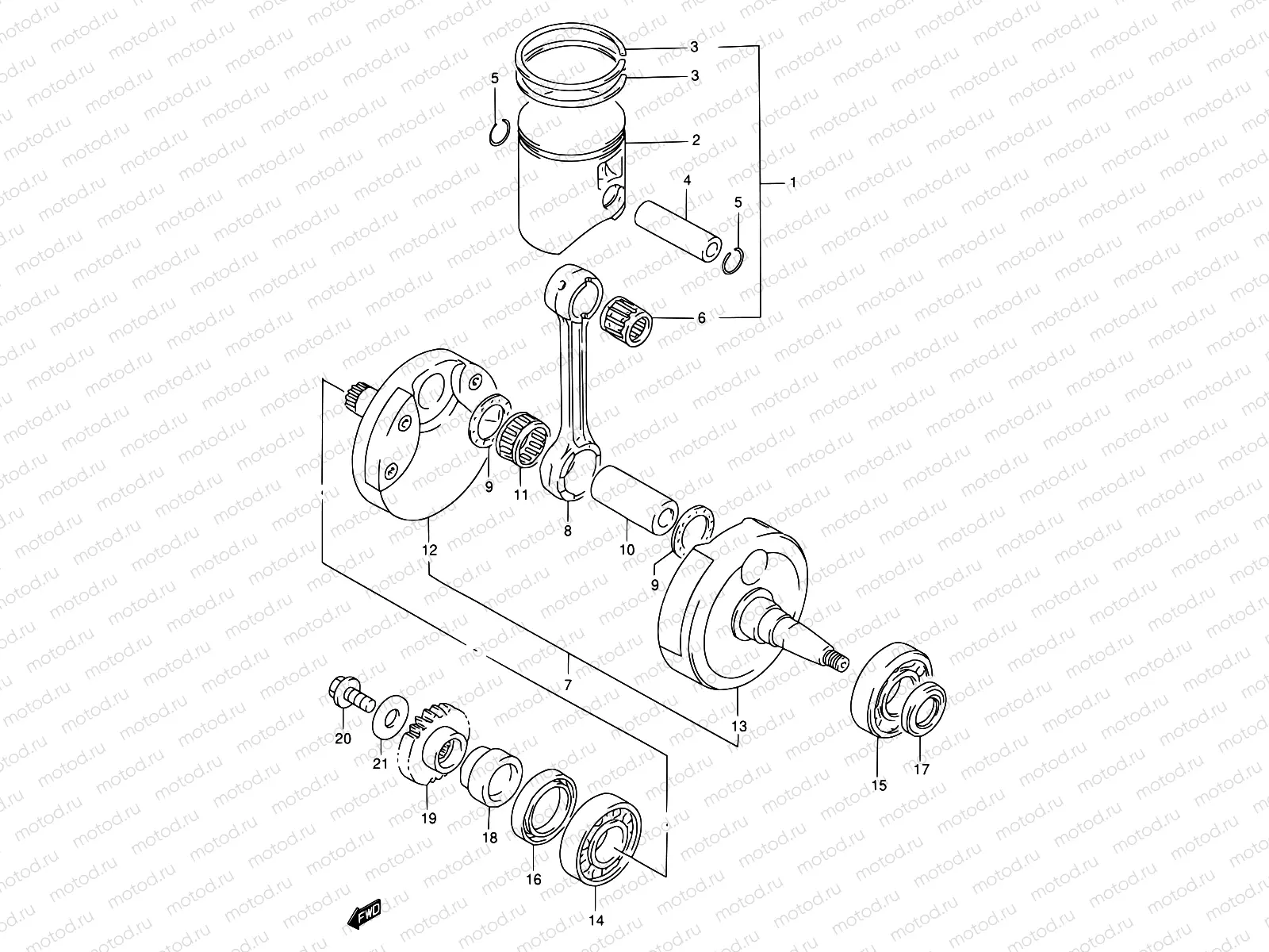 5 - CRANKSHAFT