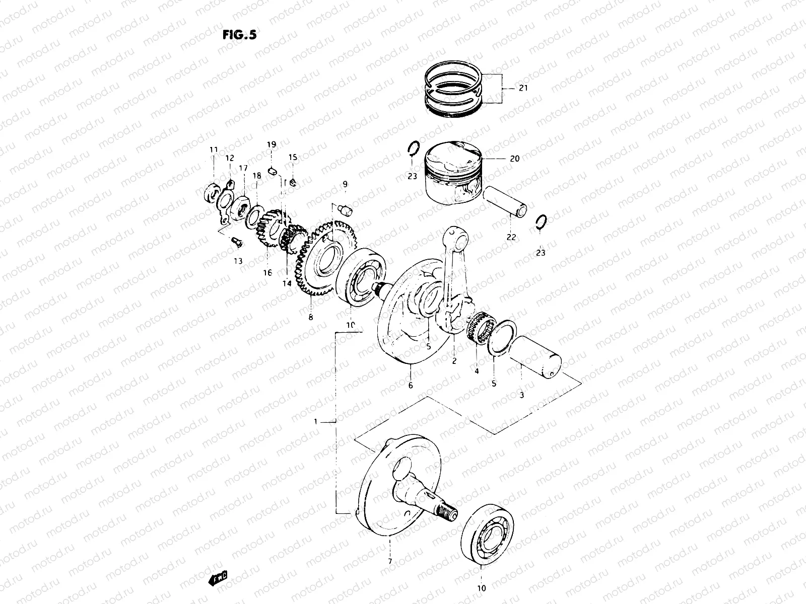 5 - CRANKSHAFT