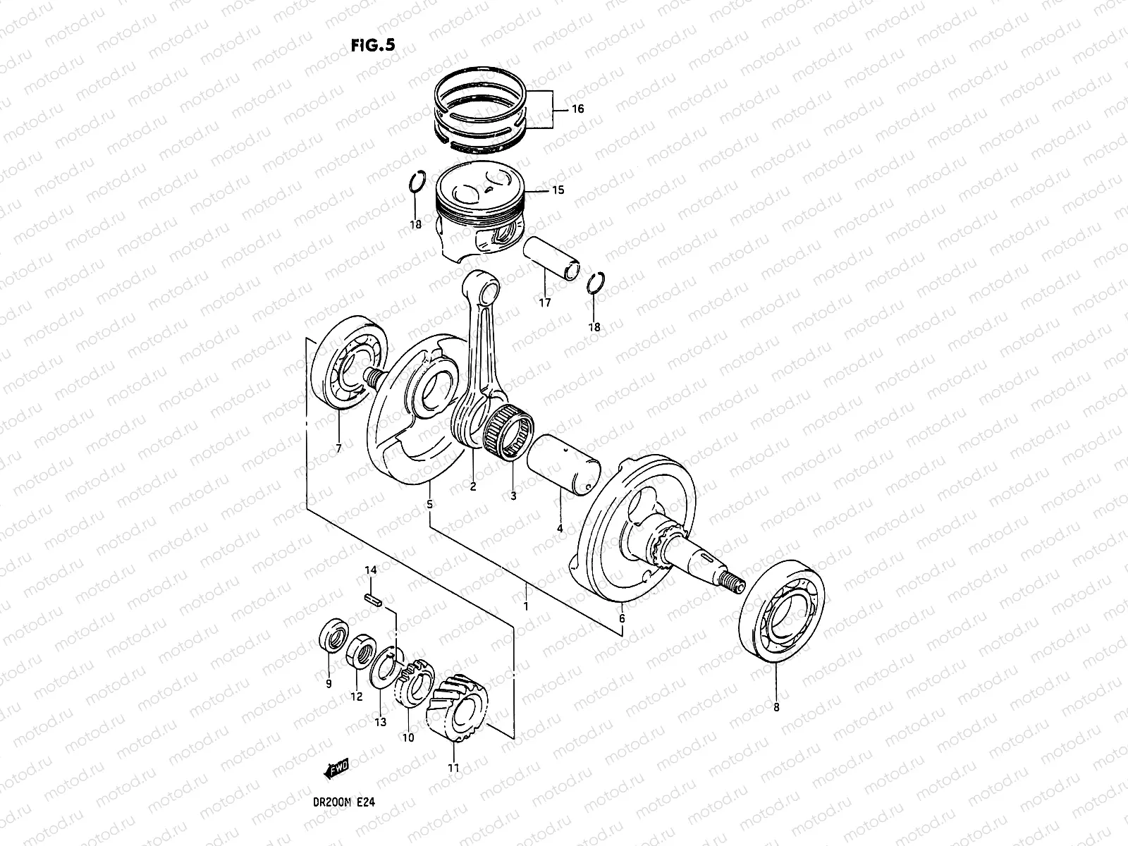 5 - CRANKSHAFT