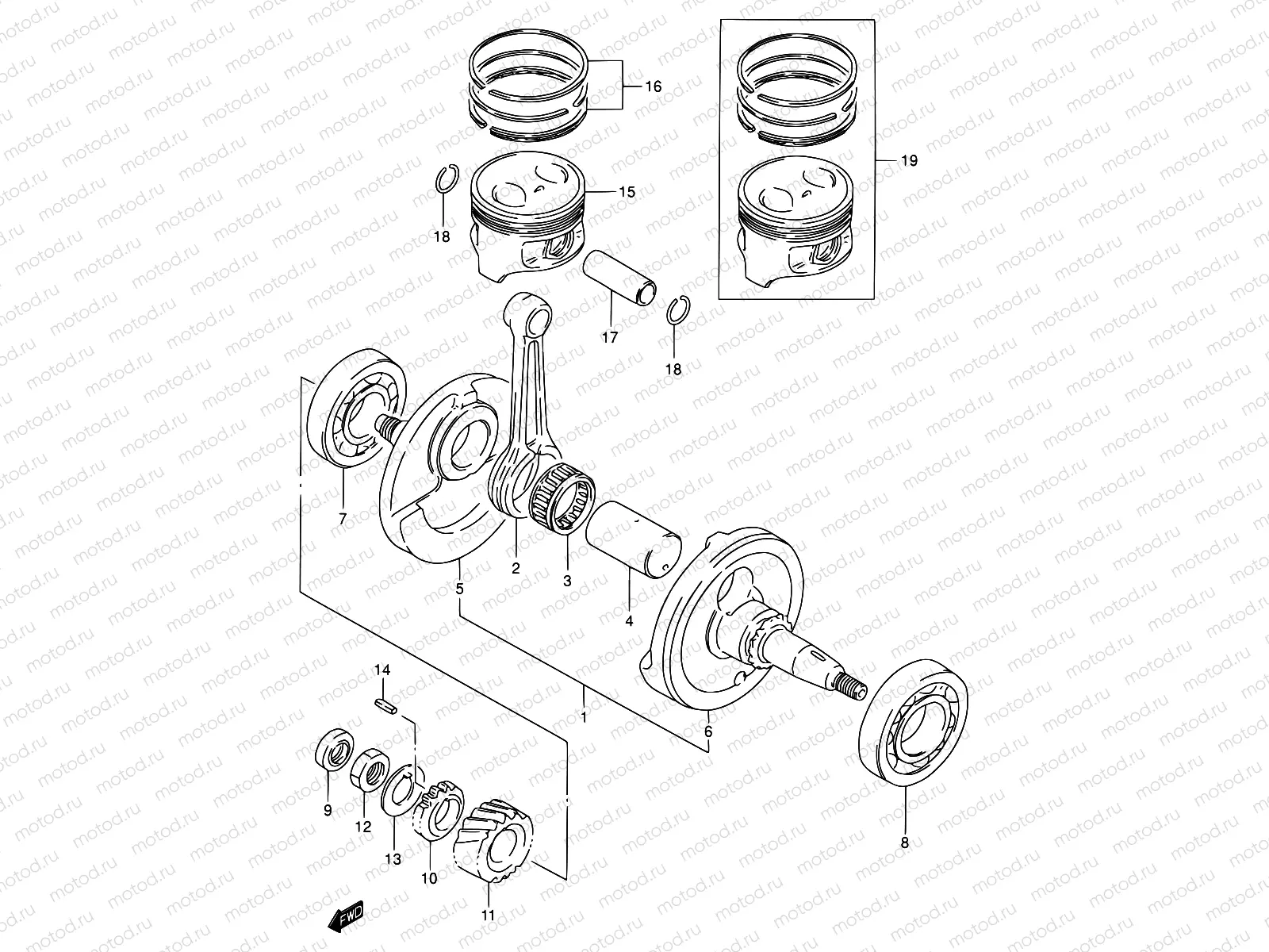 5 - CRANKSHAFT