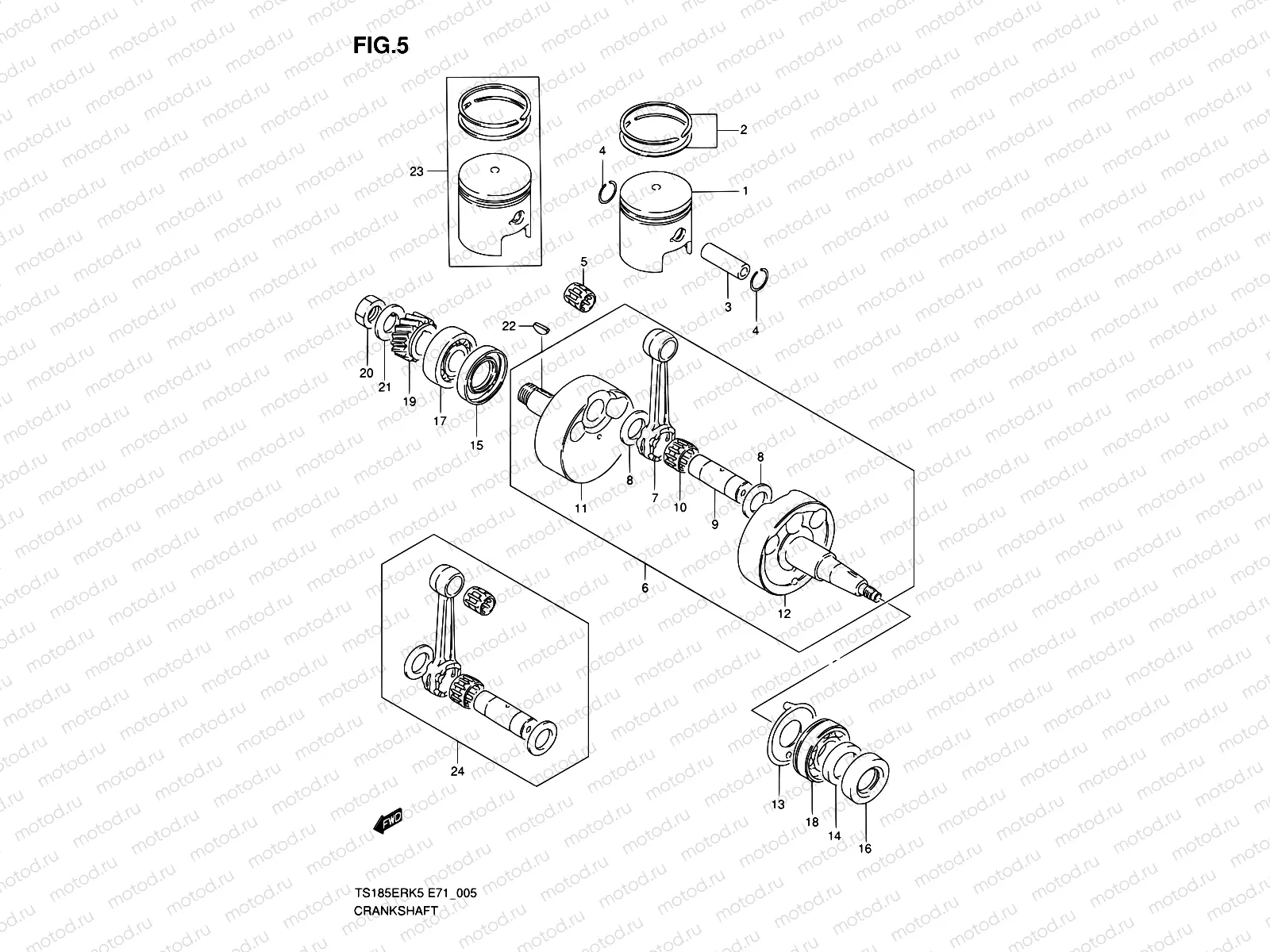 5 - CRANKSHAFT