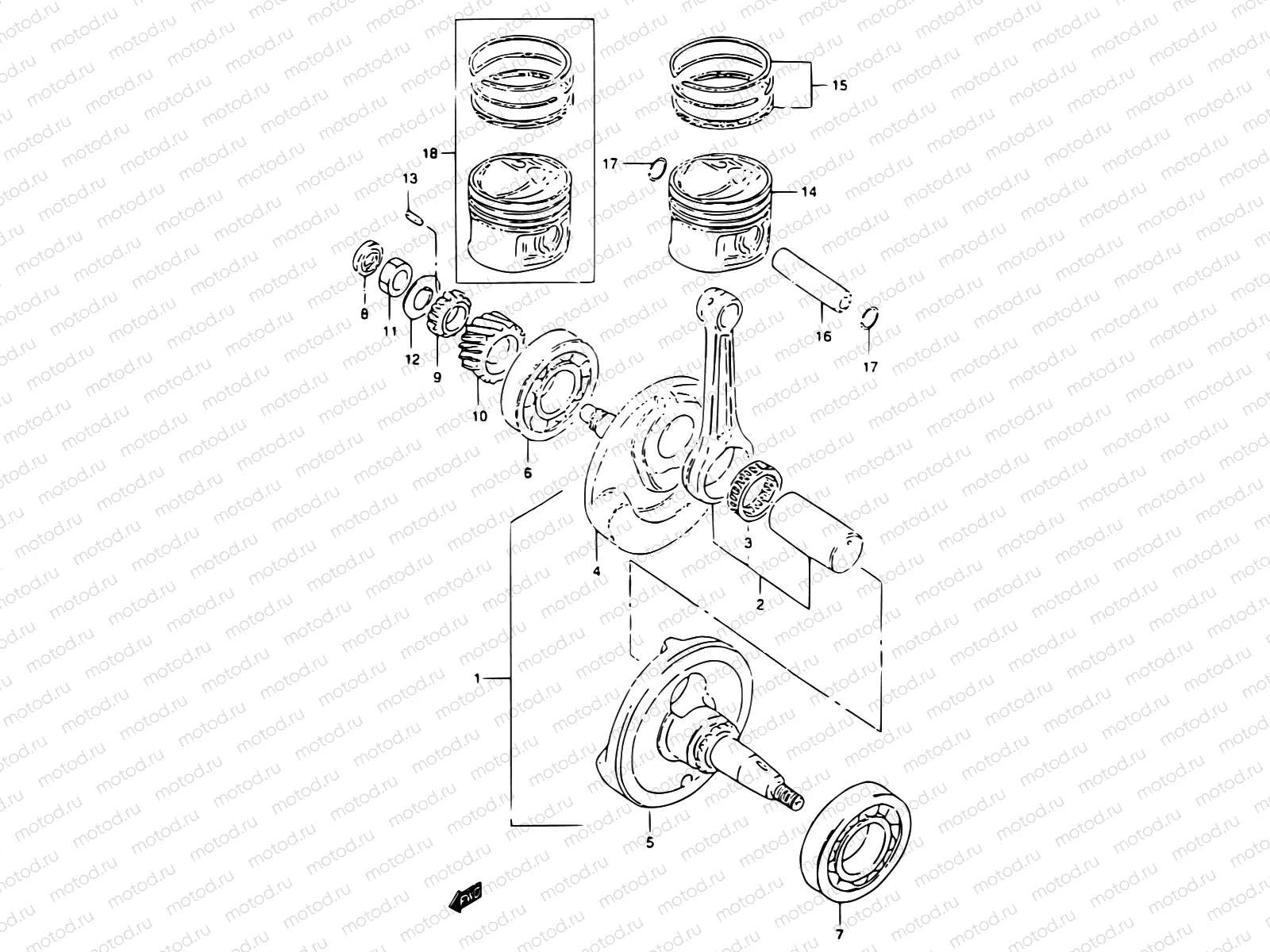5 - CRANKSHAFT
