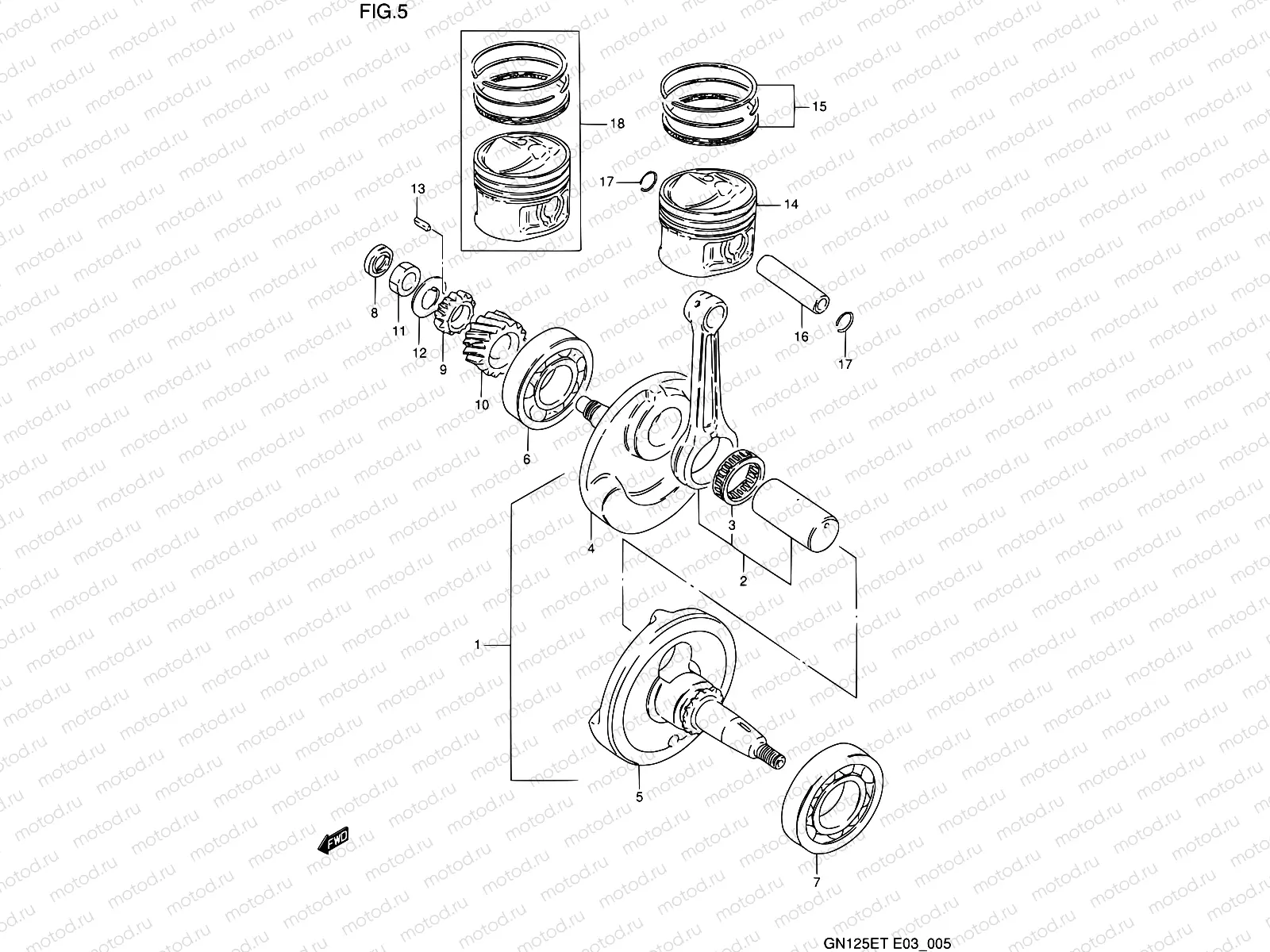 5 - CRANKSHAFT