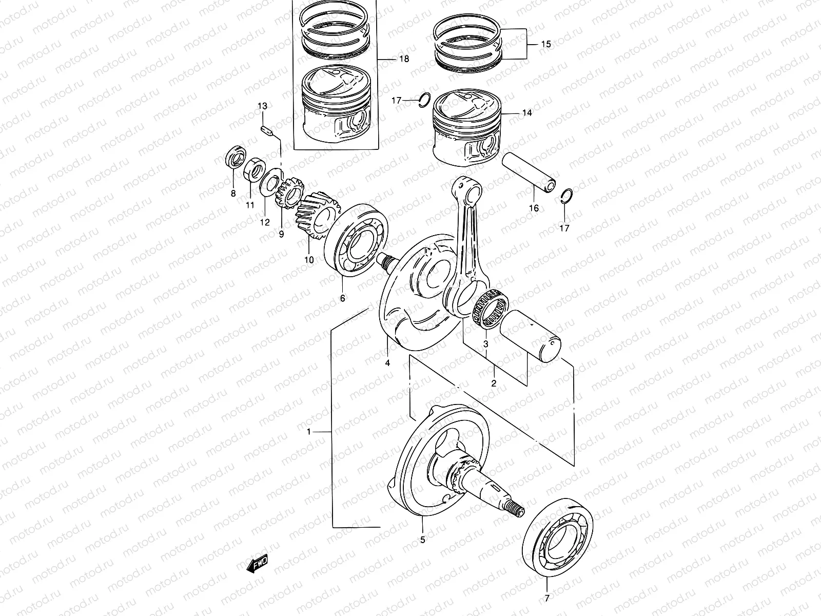 5 - CRANKSHAFT