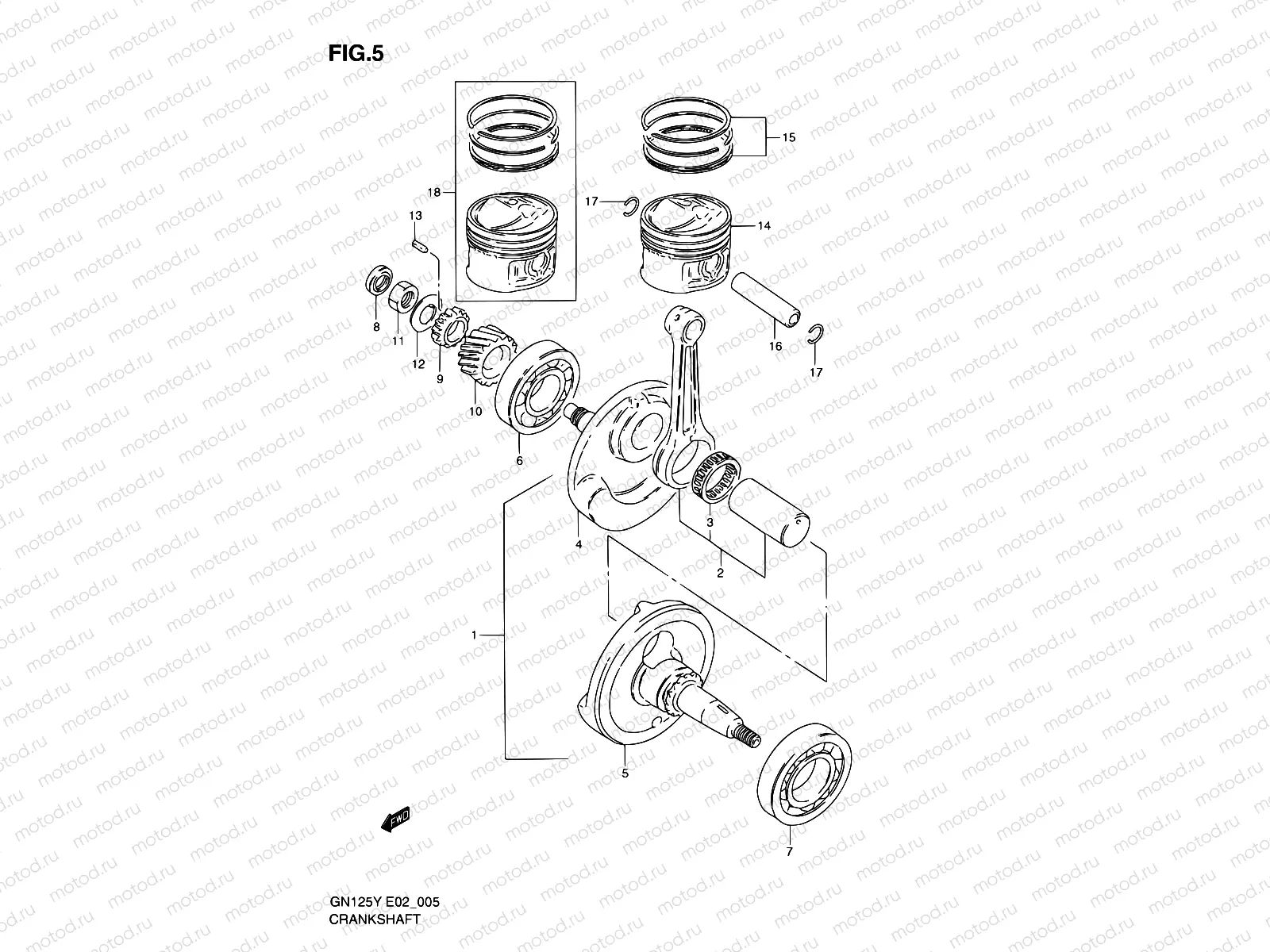 5 - CRANKSHAFT