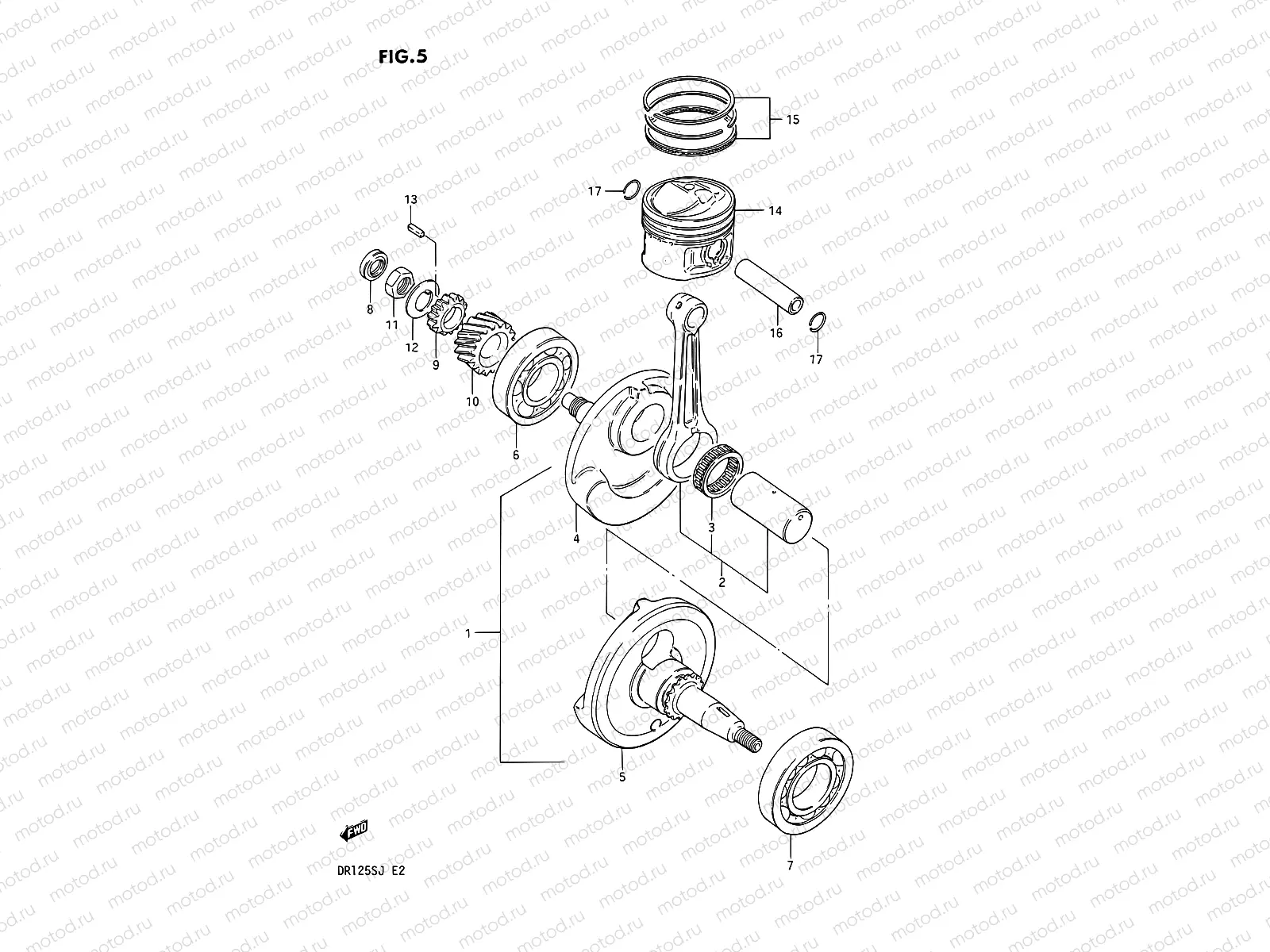 5 - CRANKSHAFT