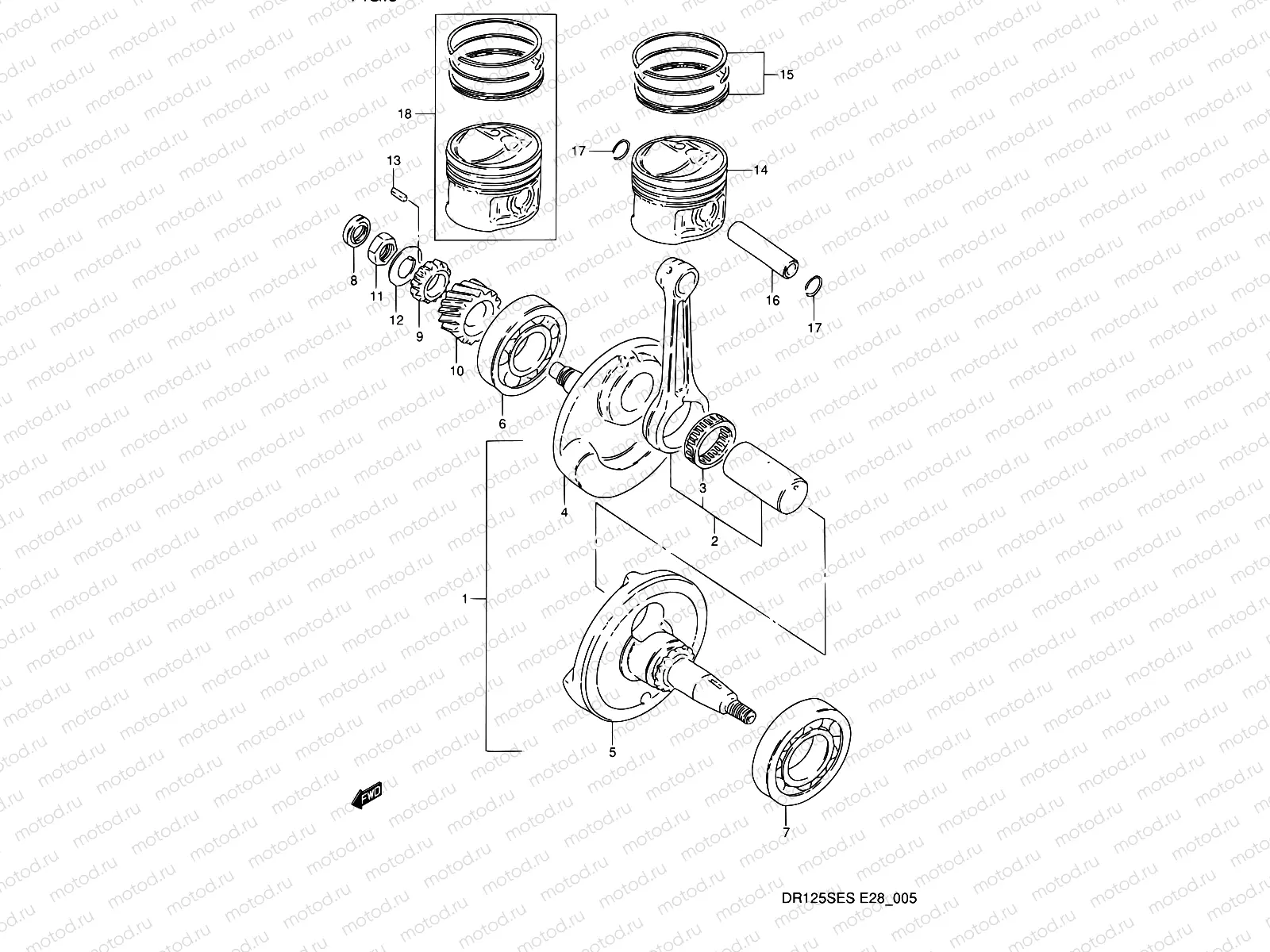 5 - CRANKSHAFT