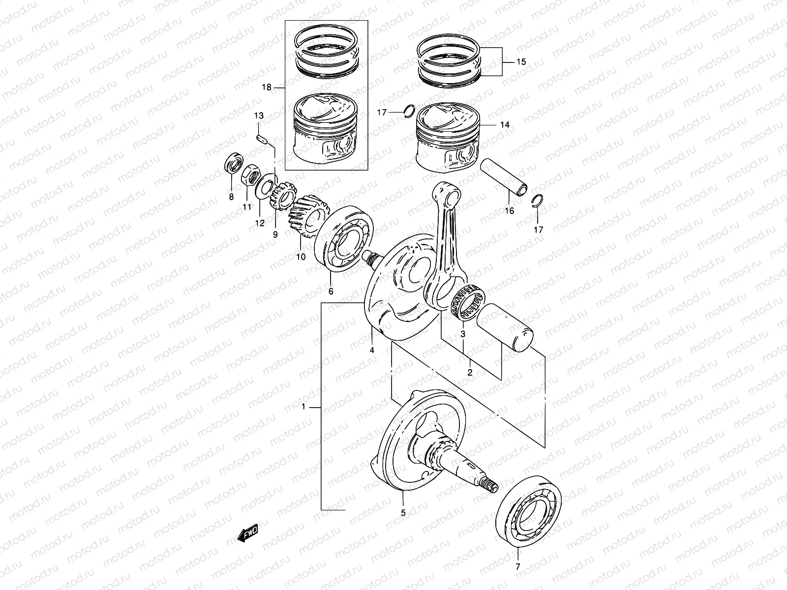 5 - CRANKSHAFT