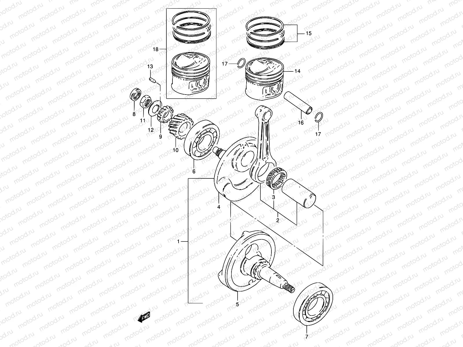 5 - CRANKSHAFT