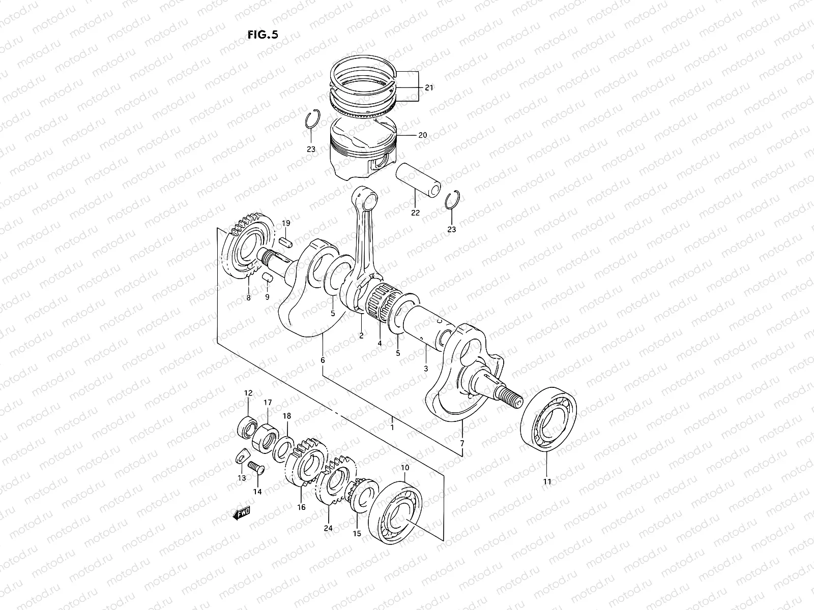 5 - CRANKSHAFT