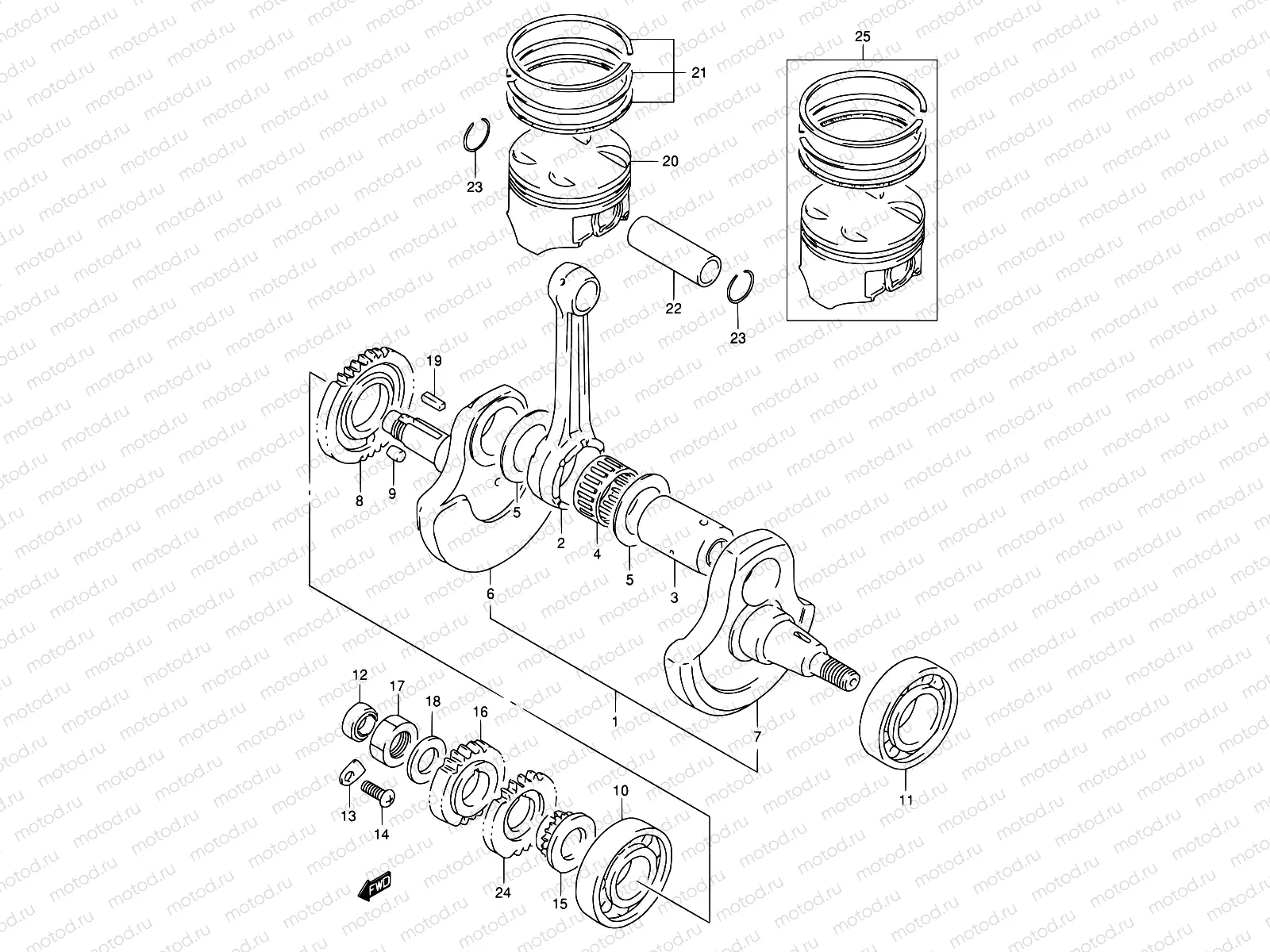 5 - CRANKSHAFT