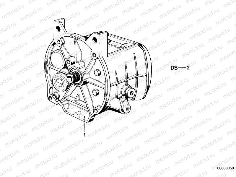 5-gear transmission