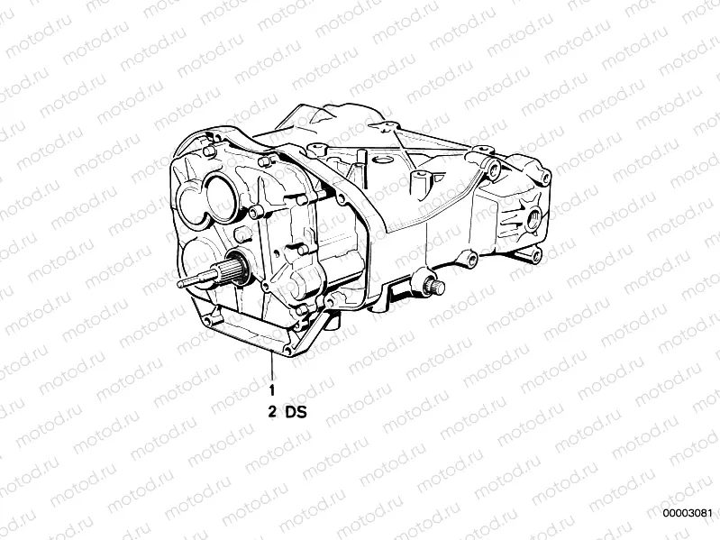 5-gear transmission