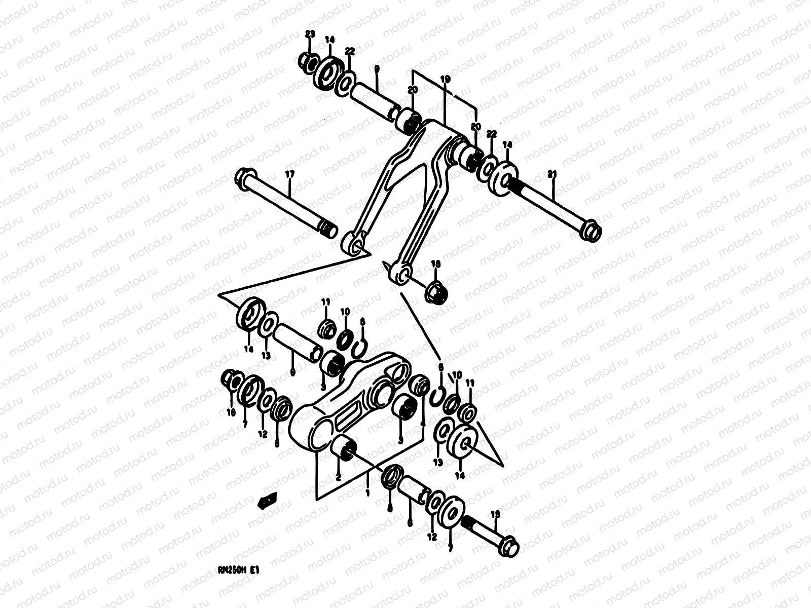 50 - CUSHION LEVER (MODEL H)