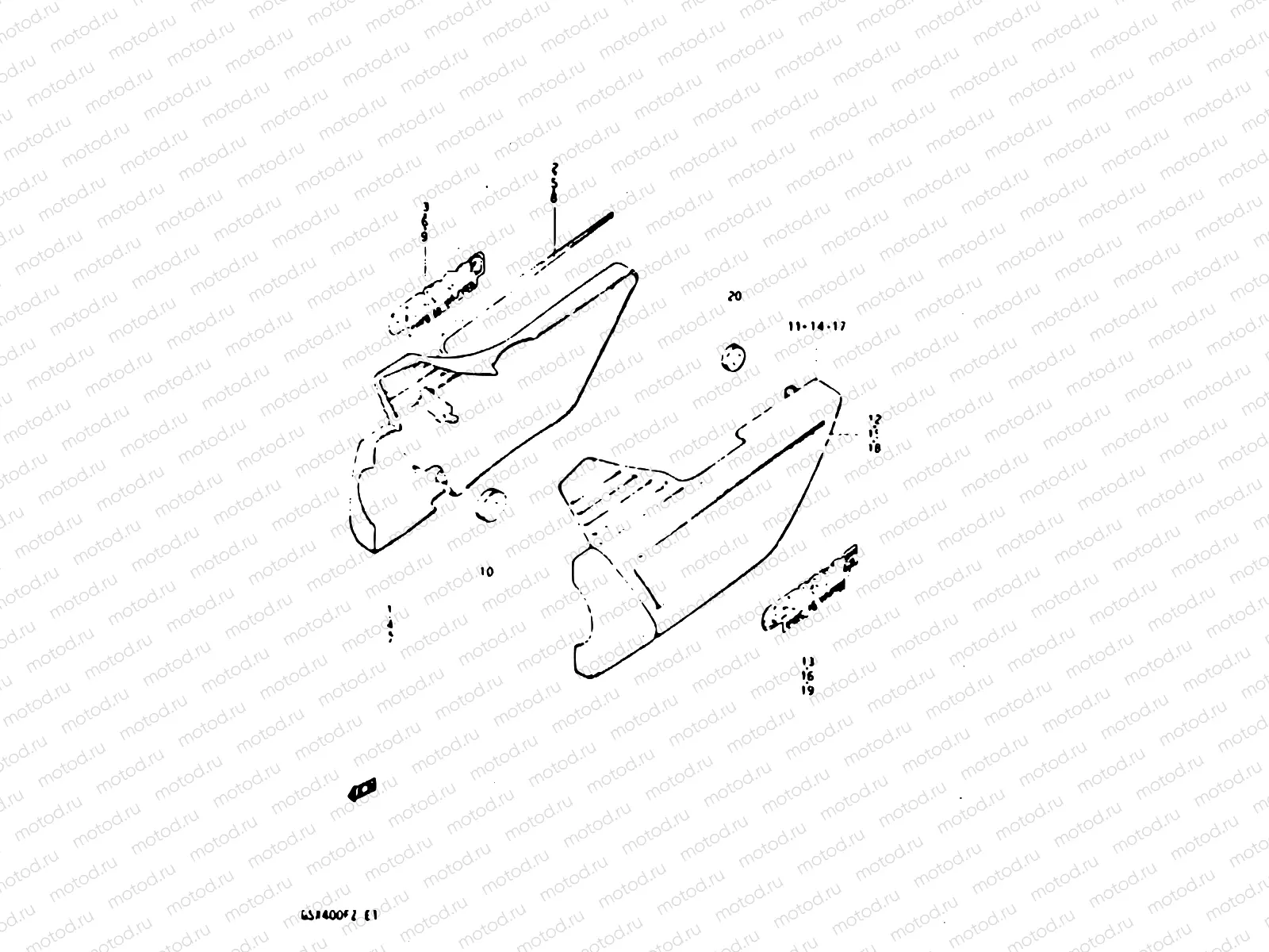 50 - FRAME COVER (MODEL Z)