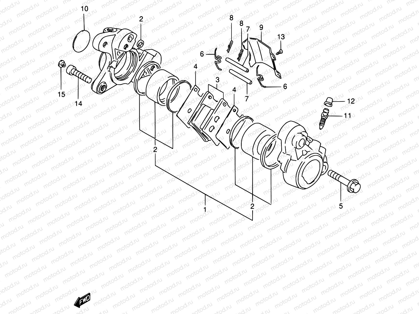 50 - FRONT CALIPER