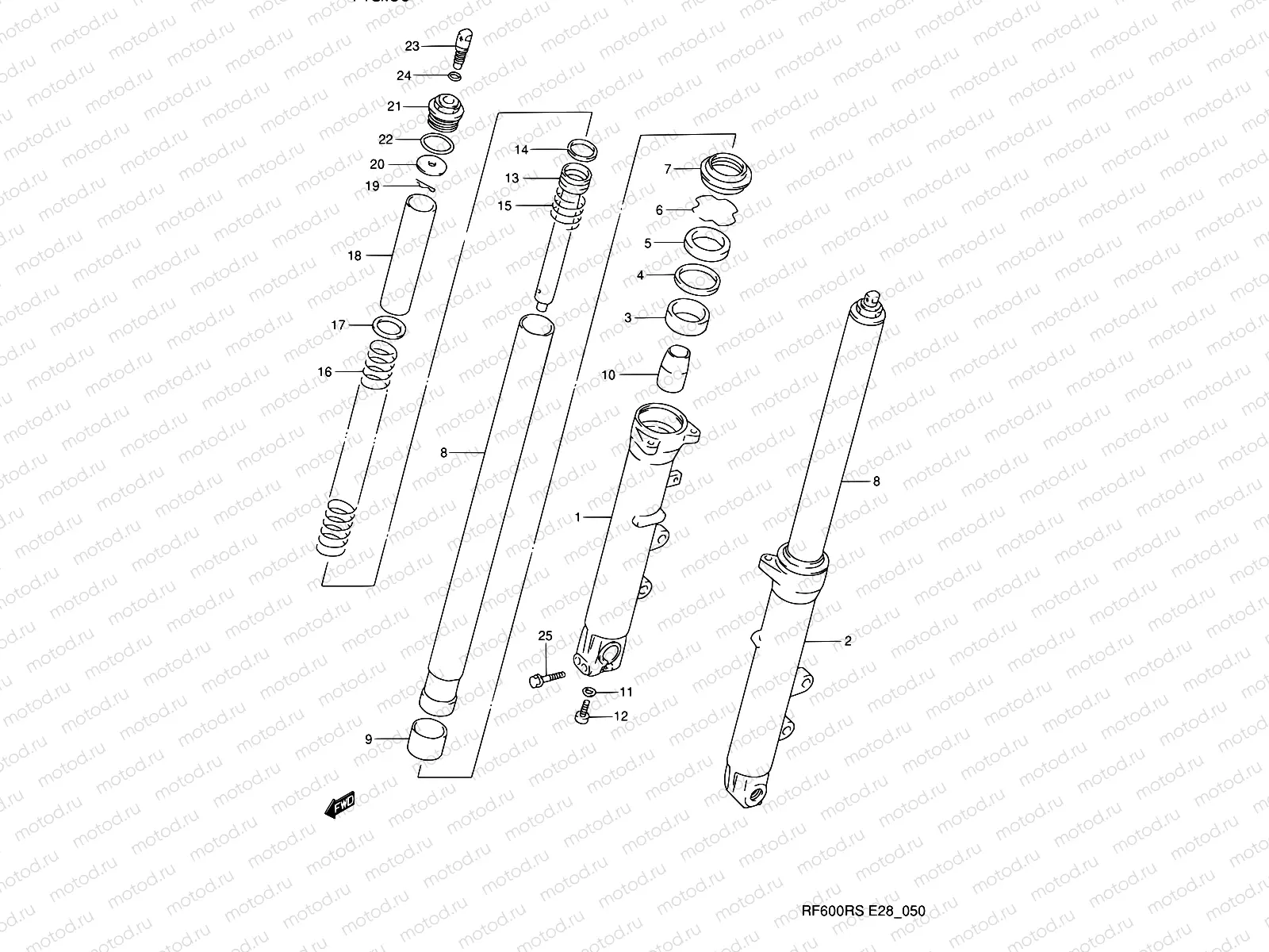 50 - FRONT DAMPER