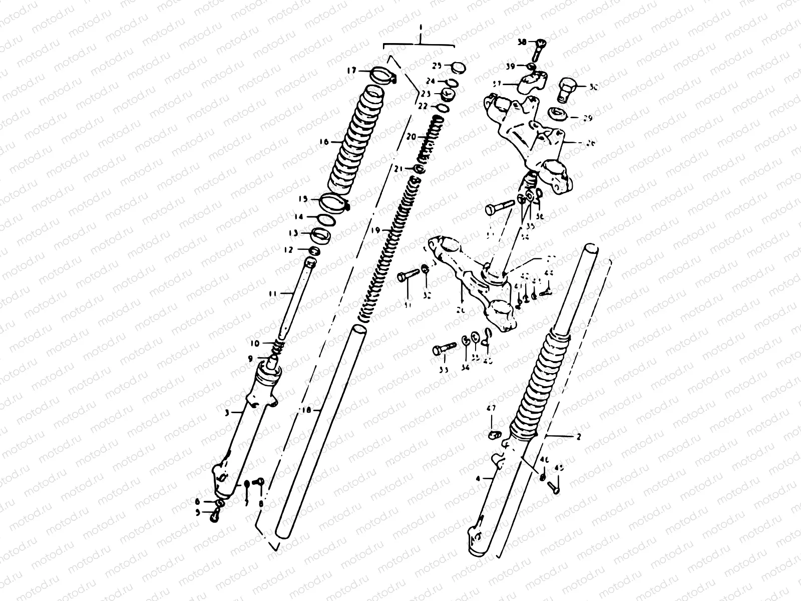 50 - FRONT FORK