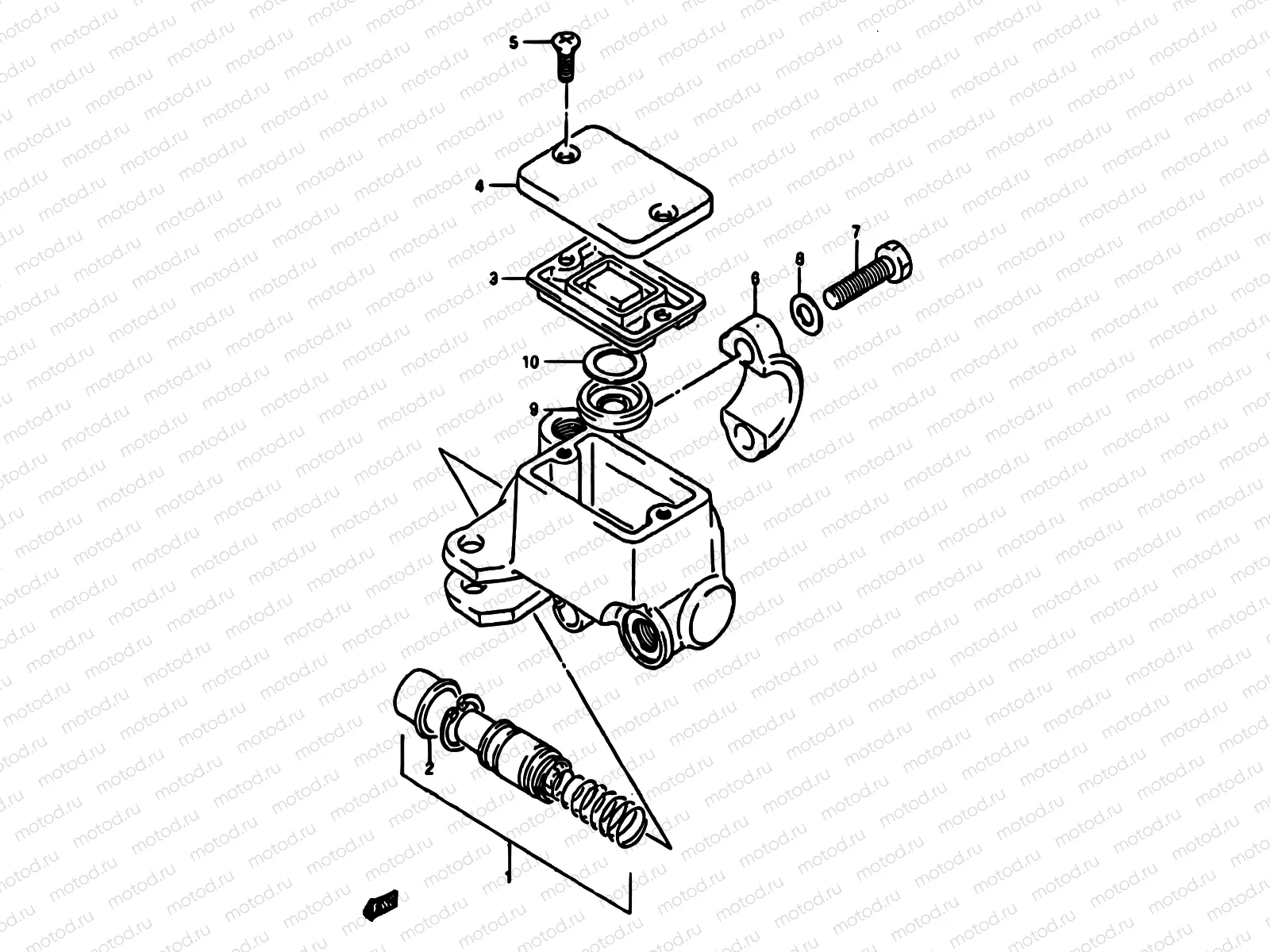 50 - FRONT MASTER CYLINDER